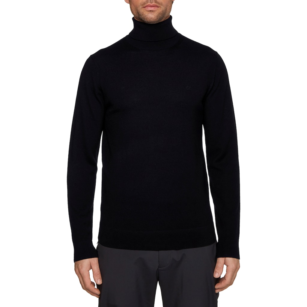 Calvin Klein Rollkragenpullover »SUPERIOR WOOL TURTLE NECK«