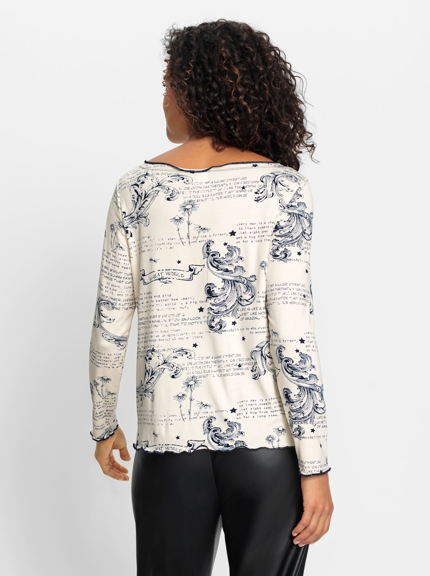 Inspirationen Kurzarmshirt »Shirt«, (1 tlg.)