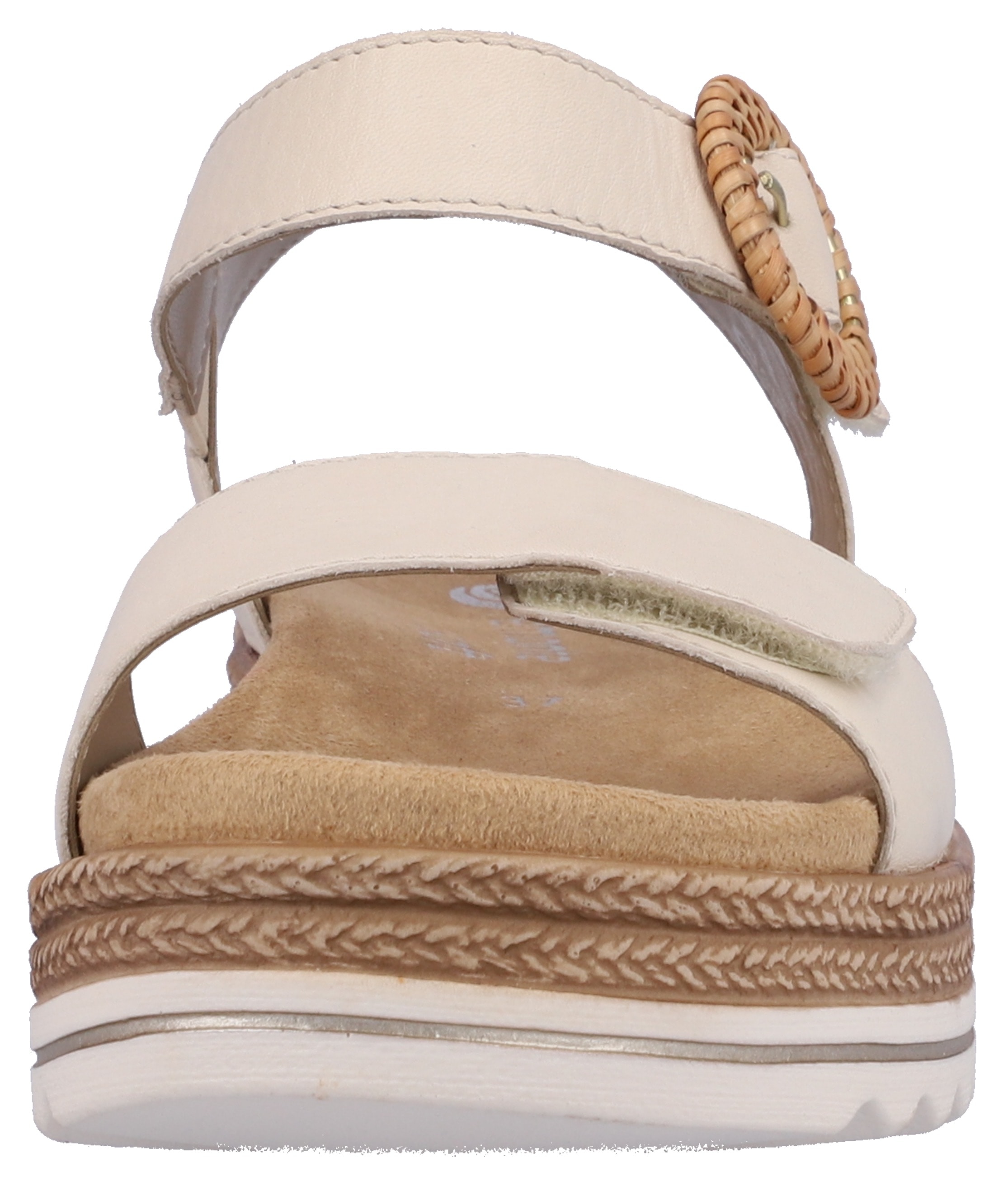 Remonte Keilsandalette, Sommerschuh, Riemchensandale mit praktischem Klettverschlüssen