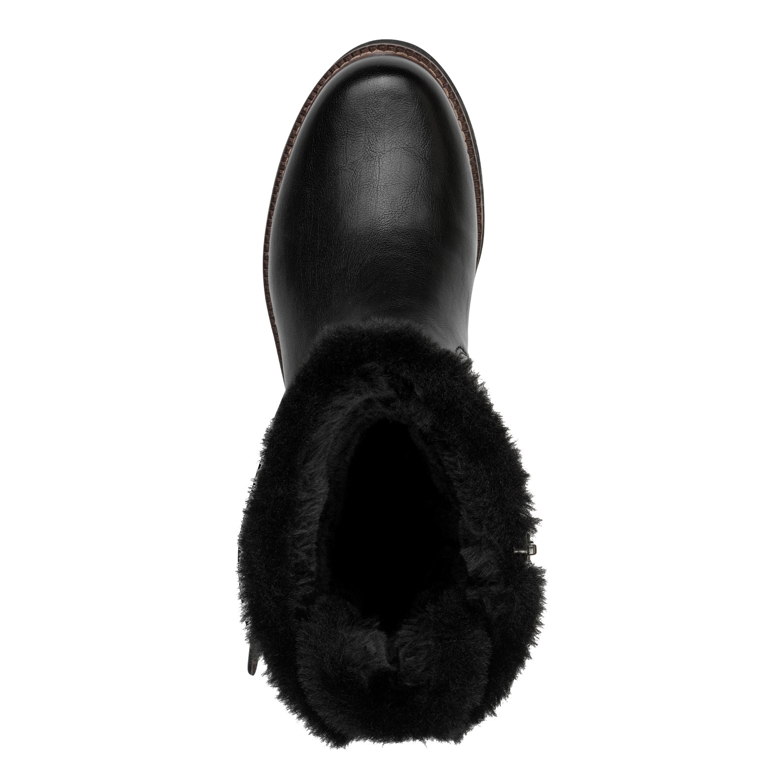 Tamaris Winterstiefelette  , Blockabsatz, Winterboots mit Zierriegel und Innenreißverschluss