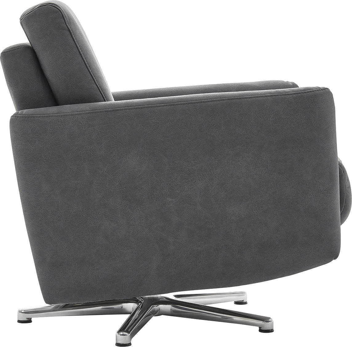 CALIZZA INTERIORS Drehsessel »Lari«, wahlweise mit einsteckbarer Kopfstütze