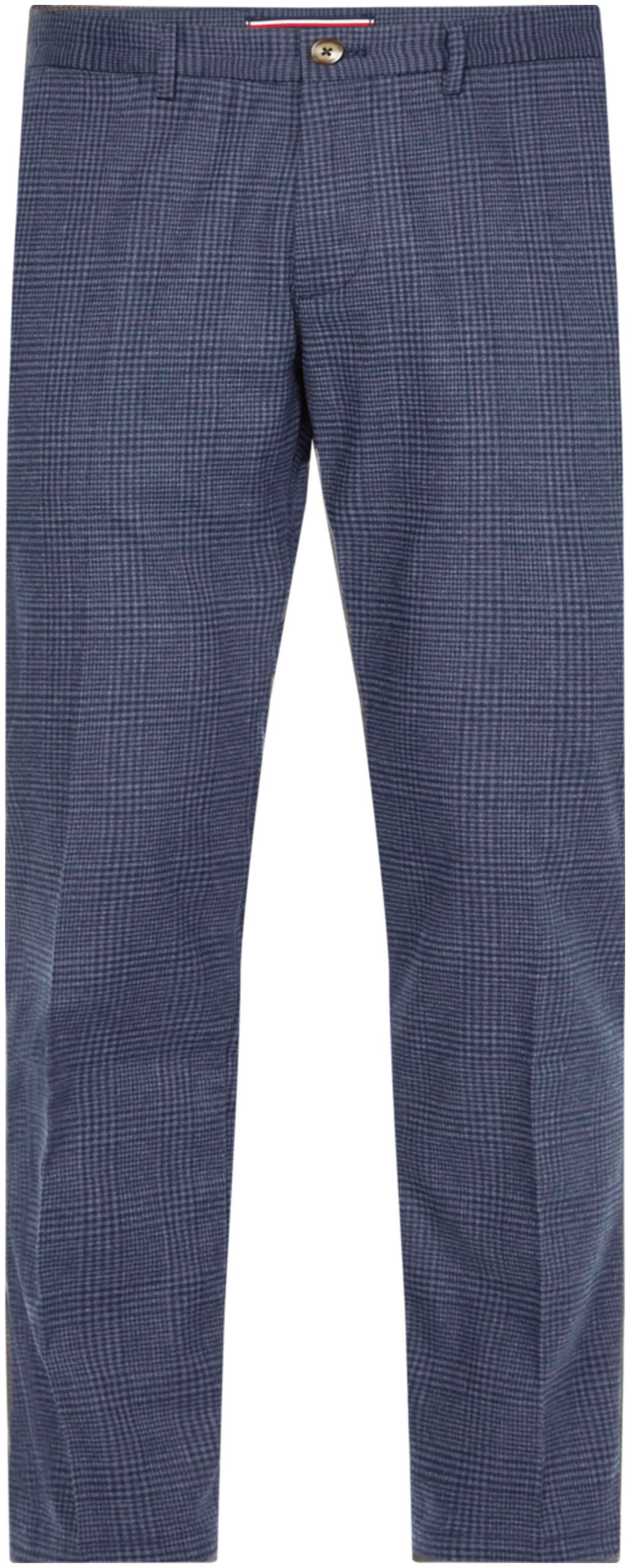 Tommy Hilfiger Bundfaltenhose »DENTON WOOL LOOK CHECK«