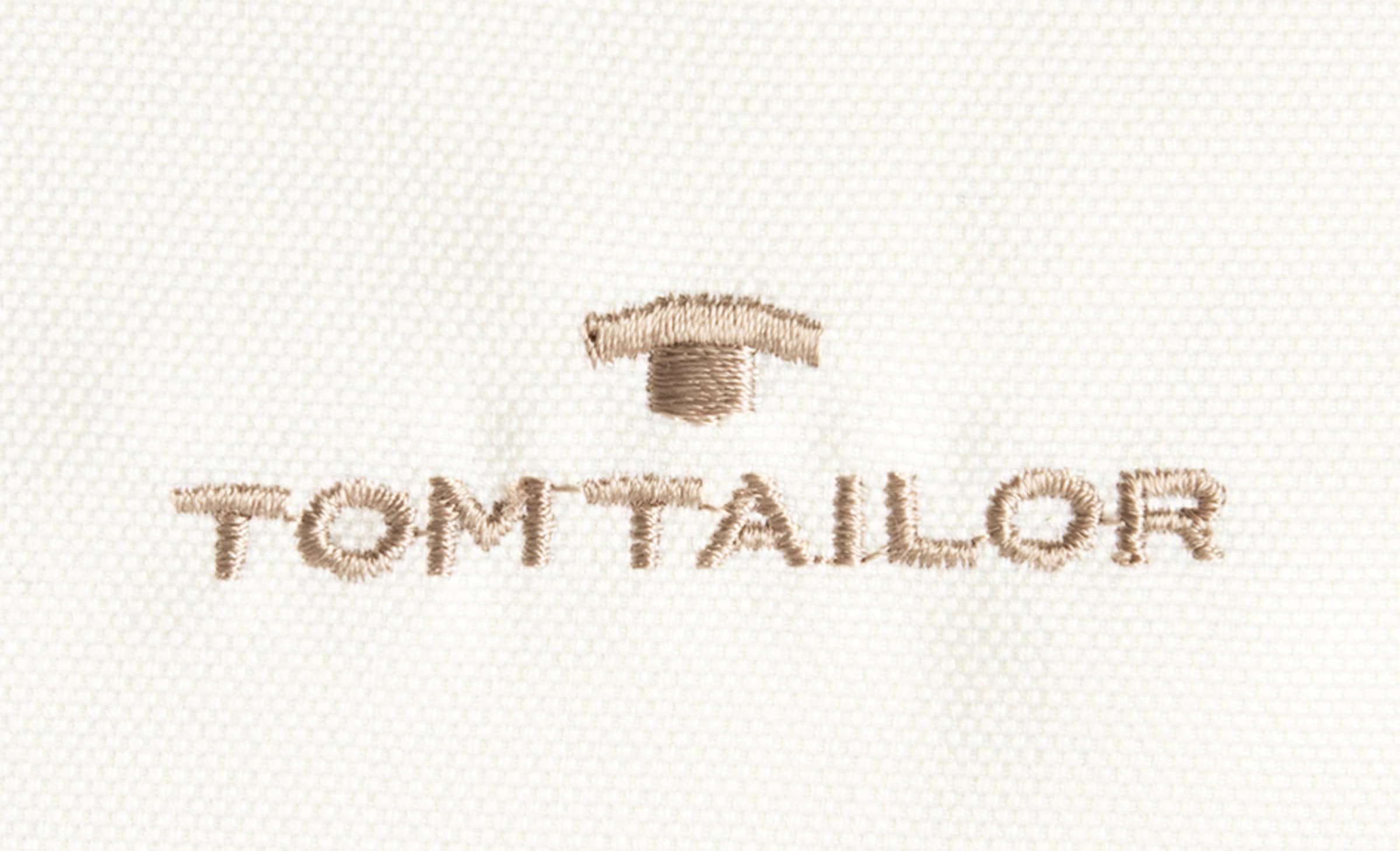 TOM TAILOR HOME Dekokissen »Dove Signature«, mit Paspel, Kissenhülle ohne Füllung, 1 Stück
