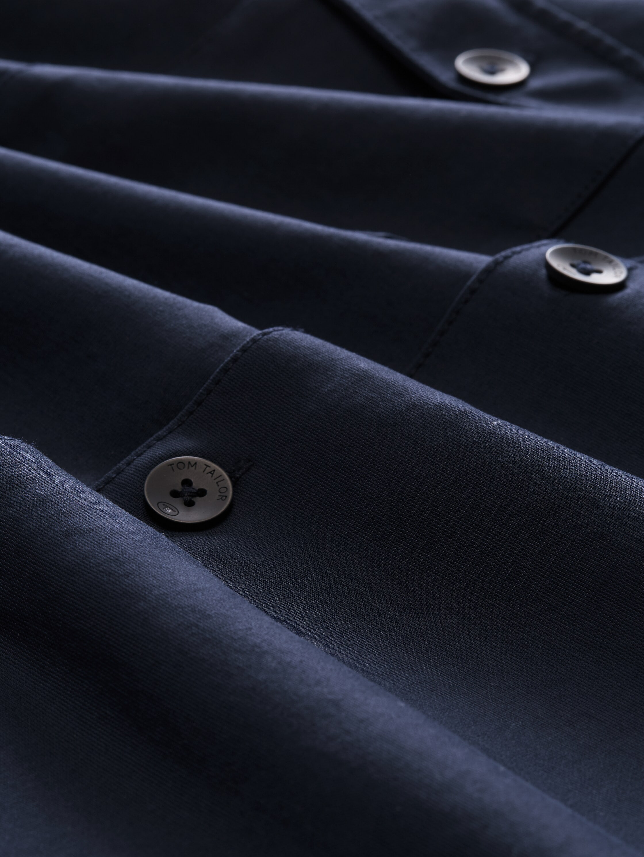 TOM TAILOR Langarmhemd im Overshirt-Style und mit Hemdkragen