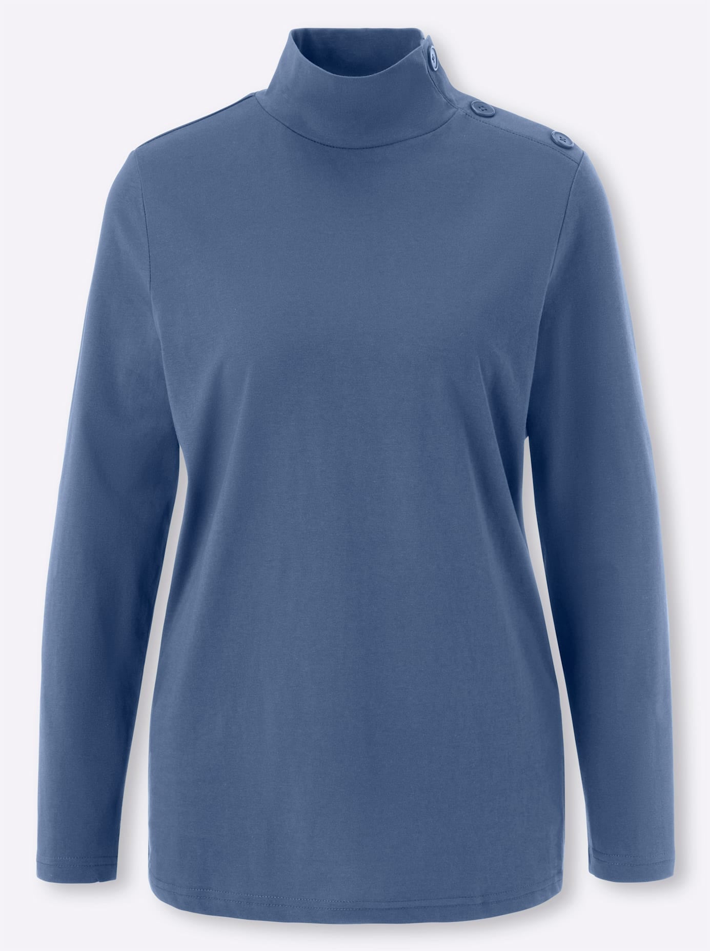 Classic Basics Langarmshirt »Stehkragen-Shirt« 1 Stk.