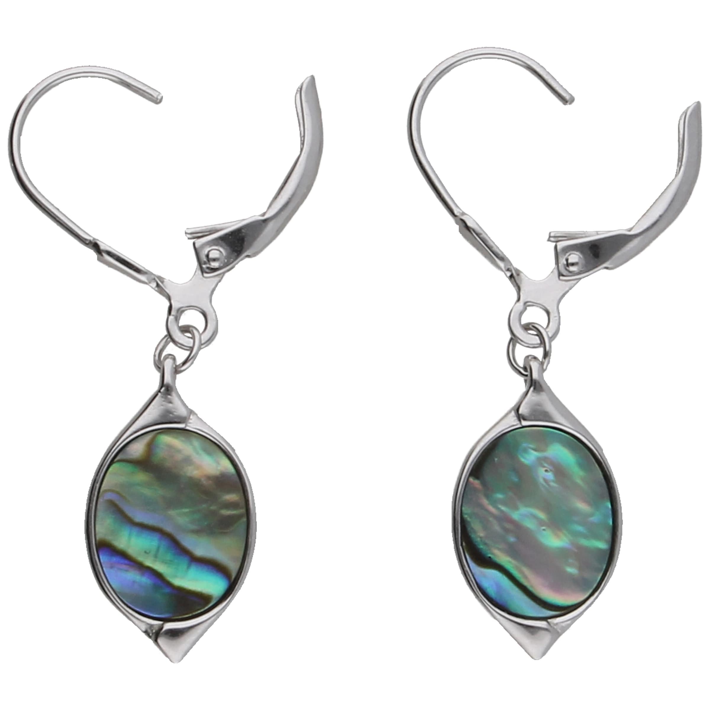 Smart Jewel Paar Ohrhänger »Ohrhänger mit Abalone, Silber 925«
