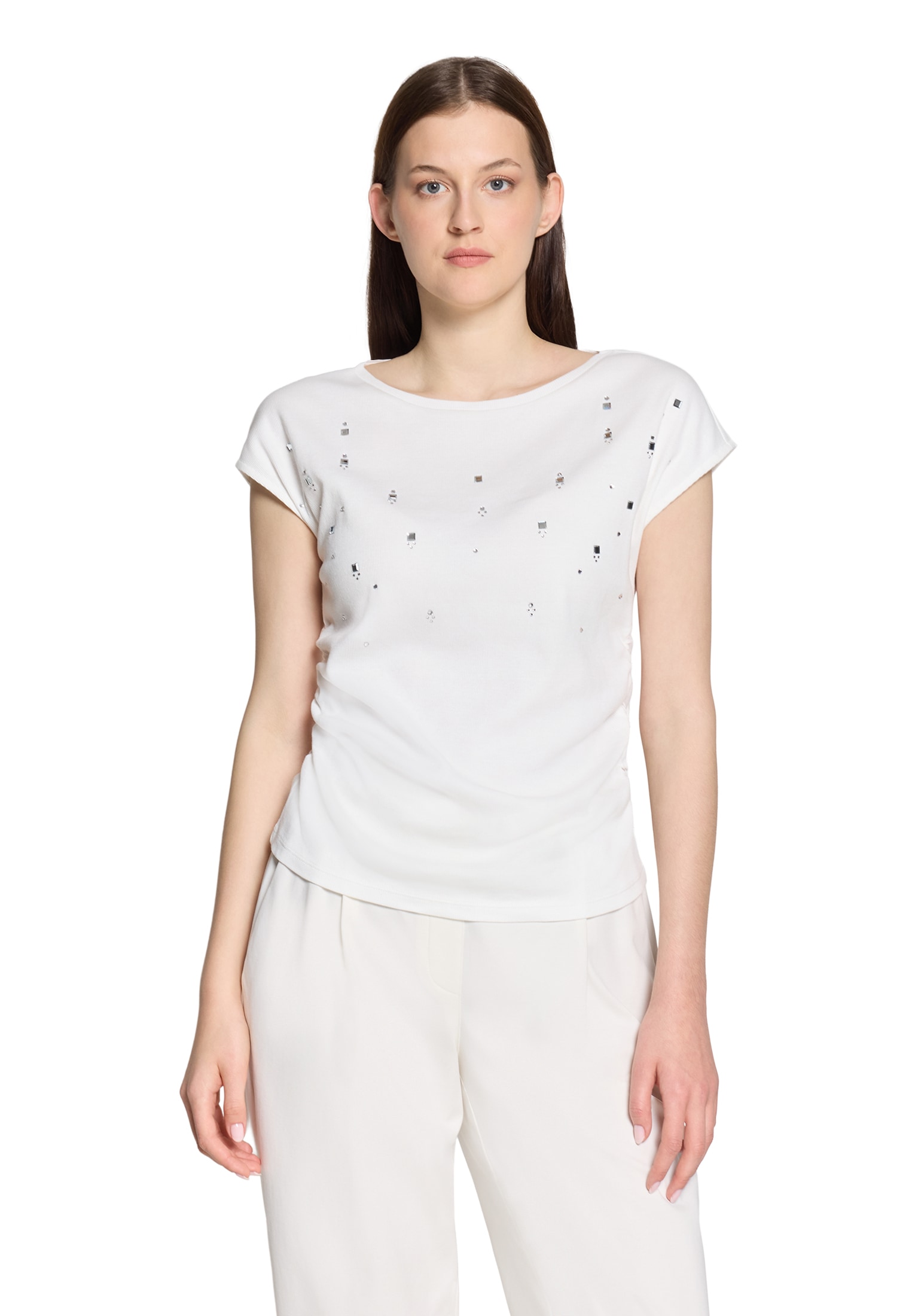 Betty Barclay Rundhalsshirt »Casual-Shirt mit Rippenstruktur«