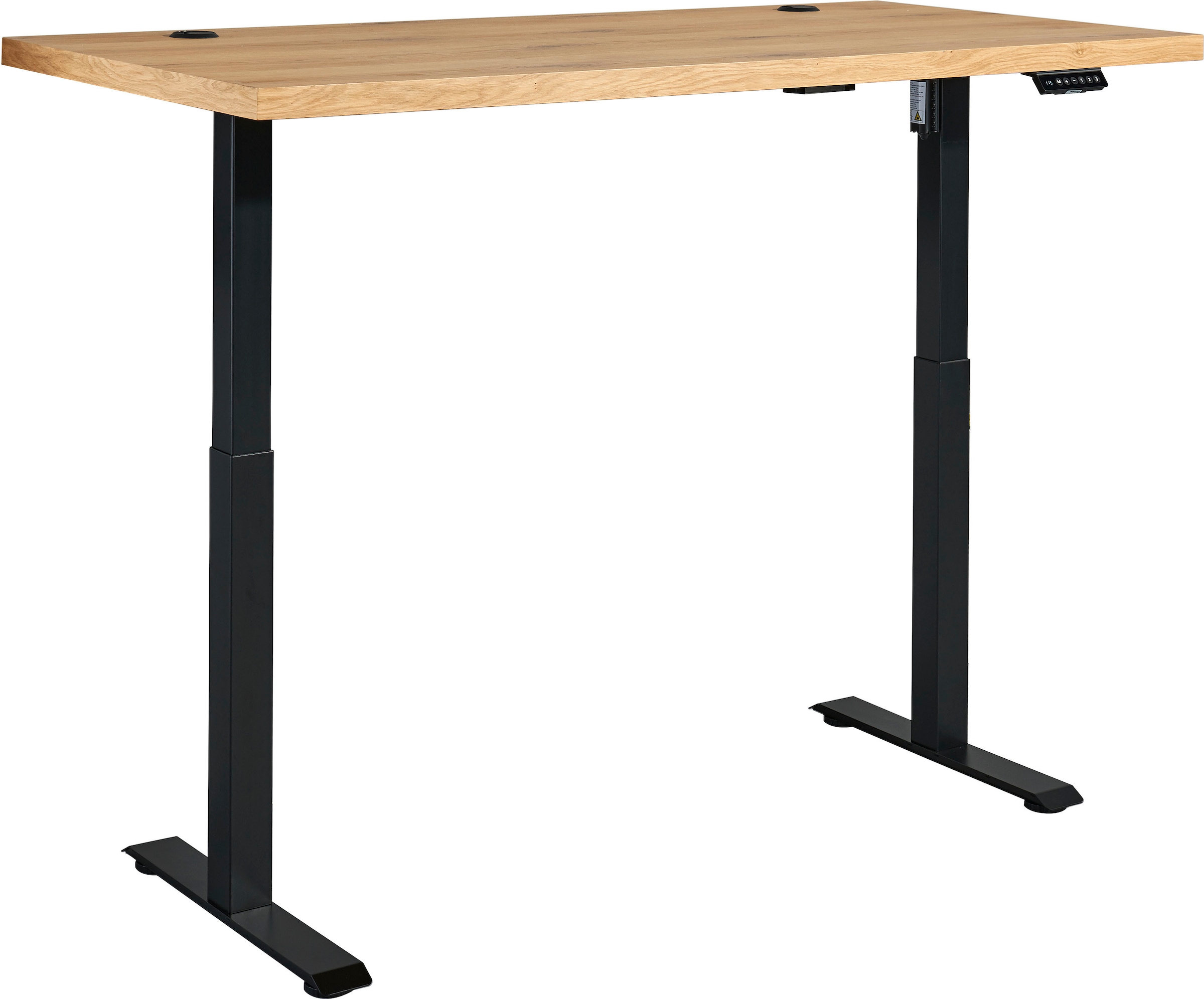 BEGA OFFICE Schreibtisch 2 Stk. tlg. Breite 160 cm, höhenverstellbar 72-116 cm