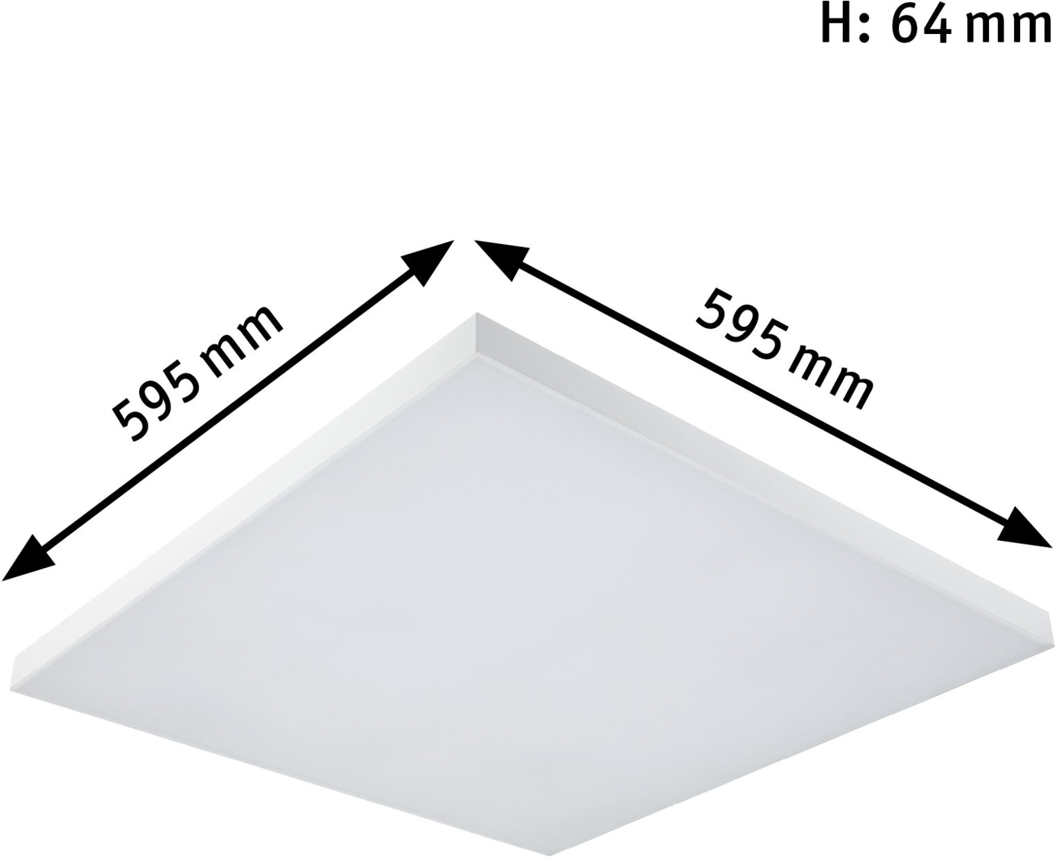 Paulmann LED Panel »Velora Rainbow«, 1 flammig