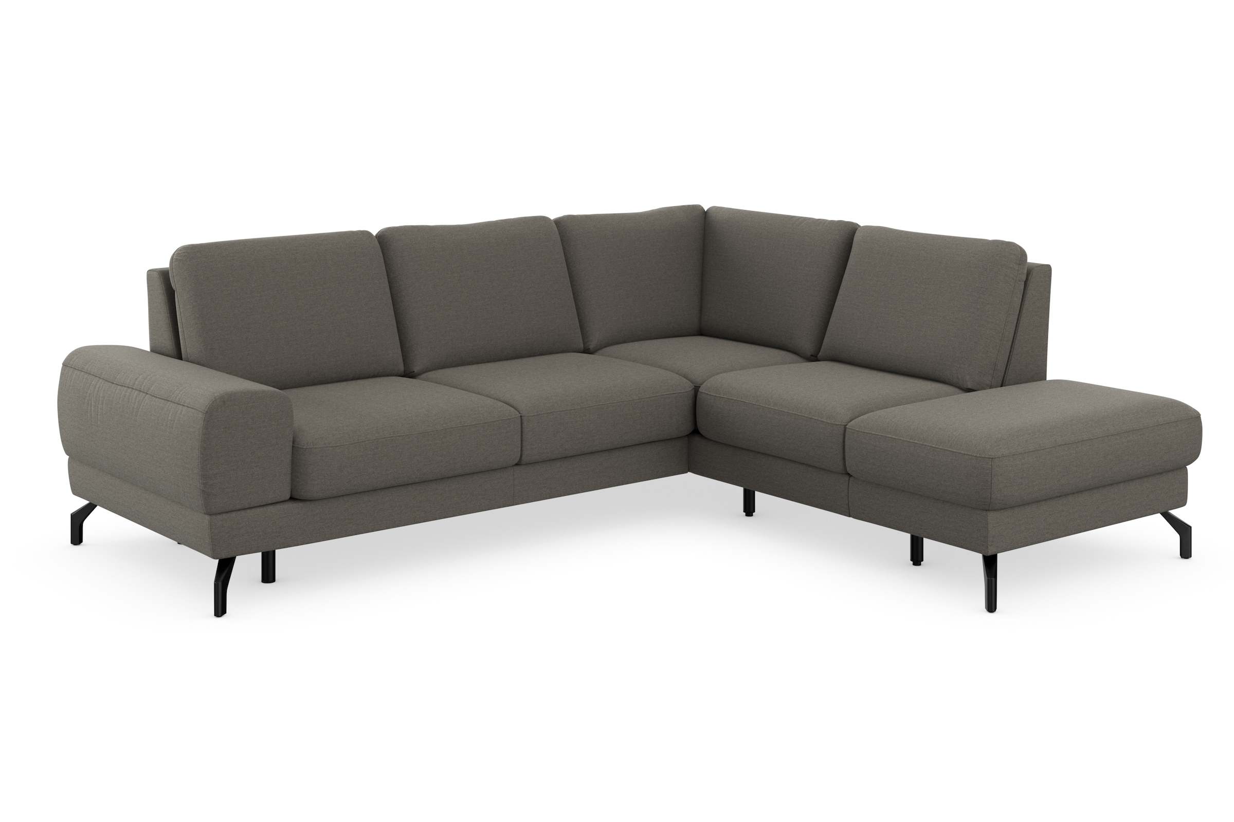 sit&more Ecksofa »Cinturo L-Form«, inklusive Sitztiefenverstellung und Federkern, Sitzhöhe 45 cm