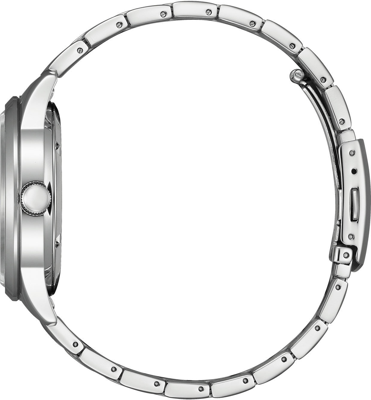 Citizen Automatikuhr »NY4058-79XC« Armbanduhr, Herrenuhr, Mechanische Uhr, Edelstahlarmband, analog, Tag