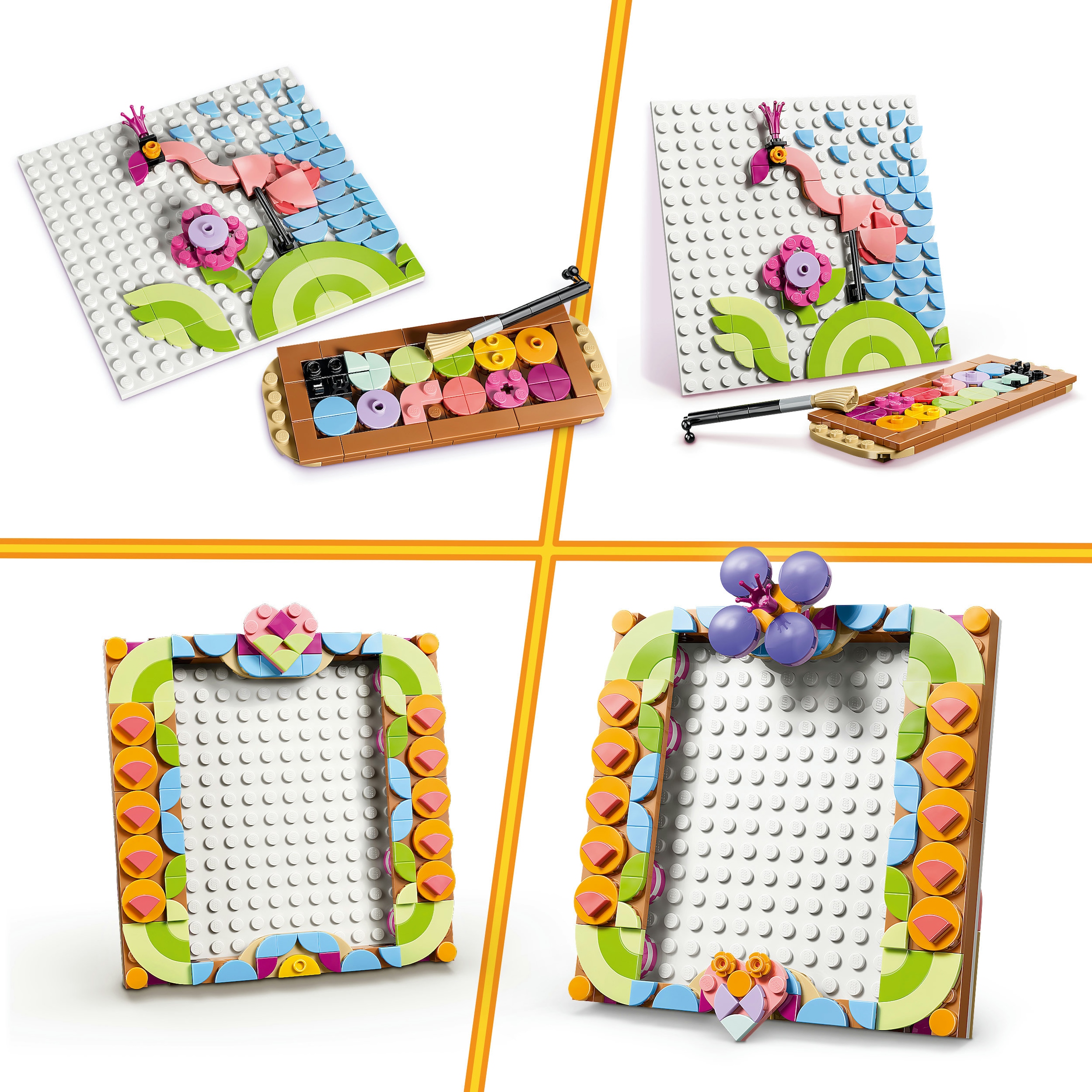 LEGO® Konstruktionsspielsteine »Deko-Blumengemälde (31390), LEGO Creator« Made in Europe