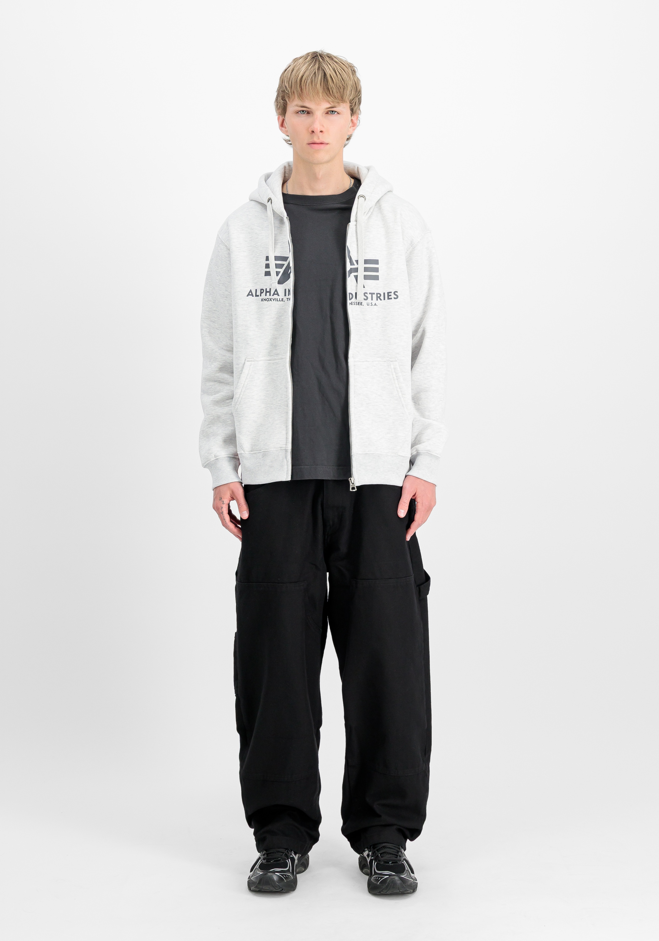 Alpha Industries Hoodie »Alpha Industries Men - Hoodies Basic Zip Hoodie BL«