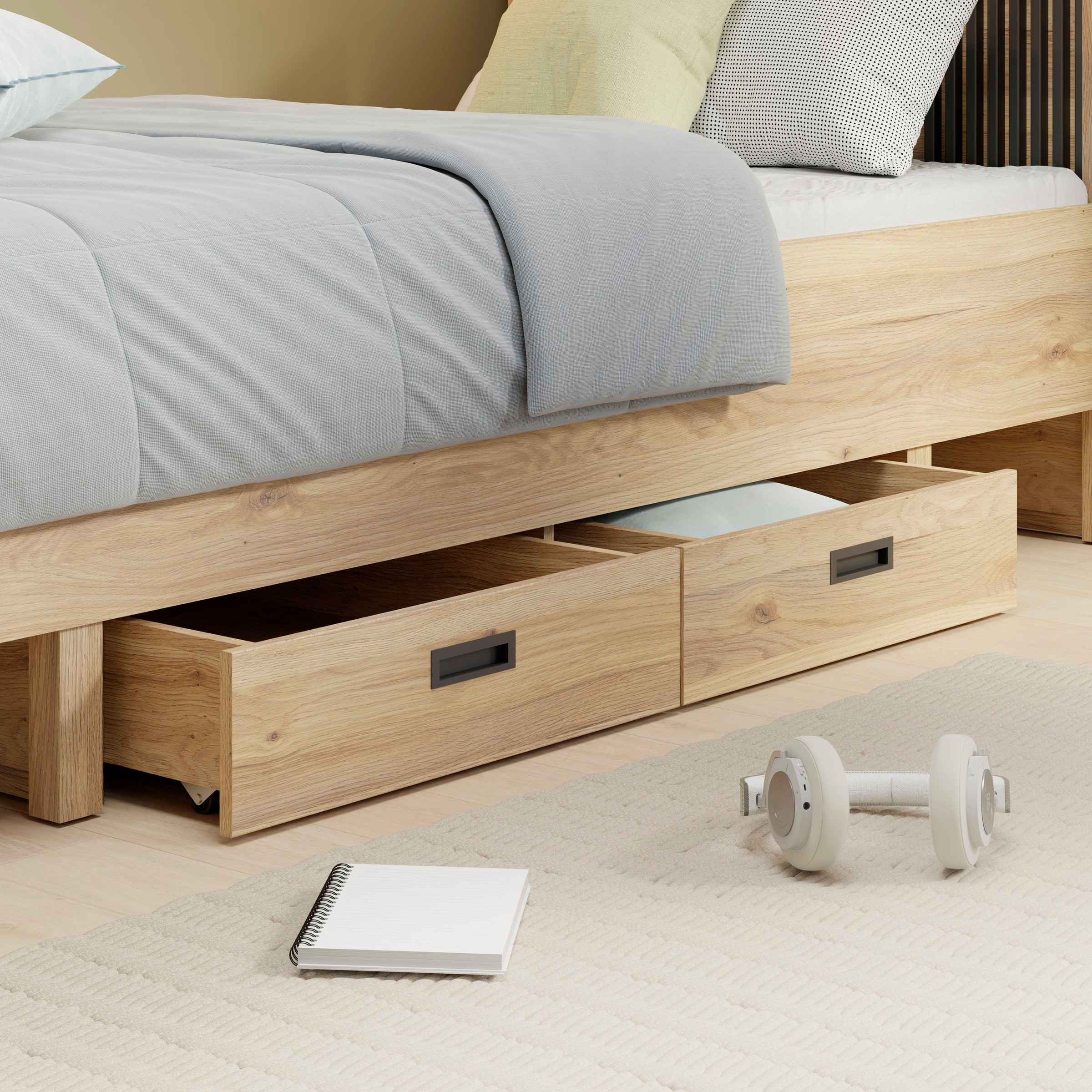 FORTE Schubkasten »Jytana Jugendzimmer« B/H/T 128,2/21,2/91,5 cm 2 separate Schubkästen