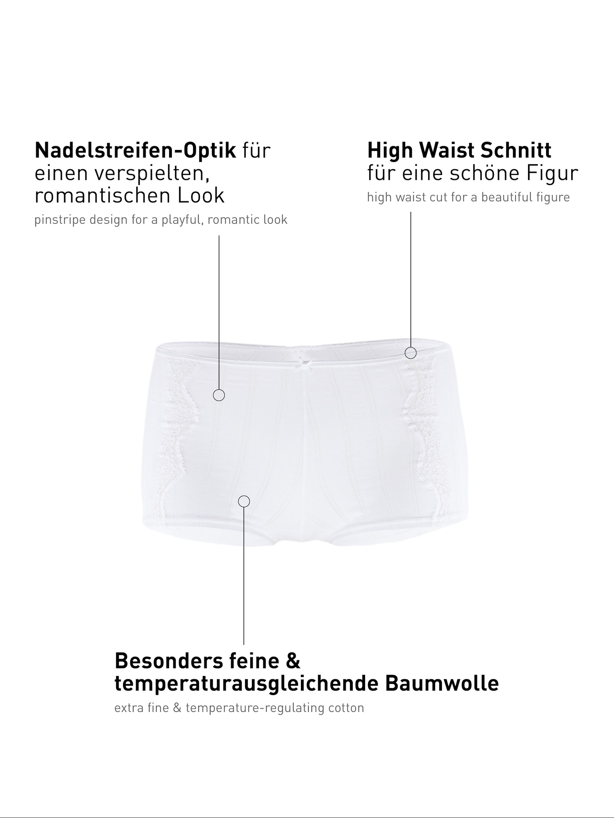 CALIDA Panty »Etude Toujours«, mit Dresdner Spitze an der Vorderseite