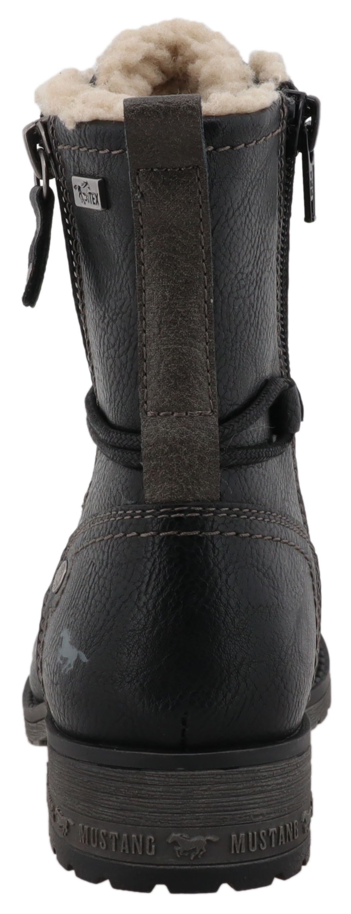Mustang Shoes Winterstiefel »Concetta«  Stiefel, Schnürstiefel mit TEX-Membran