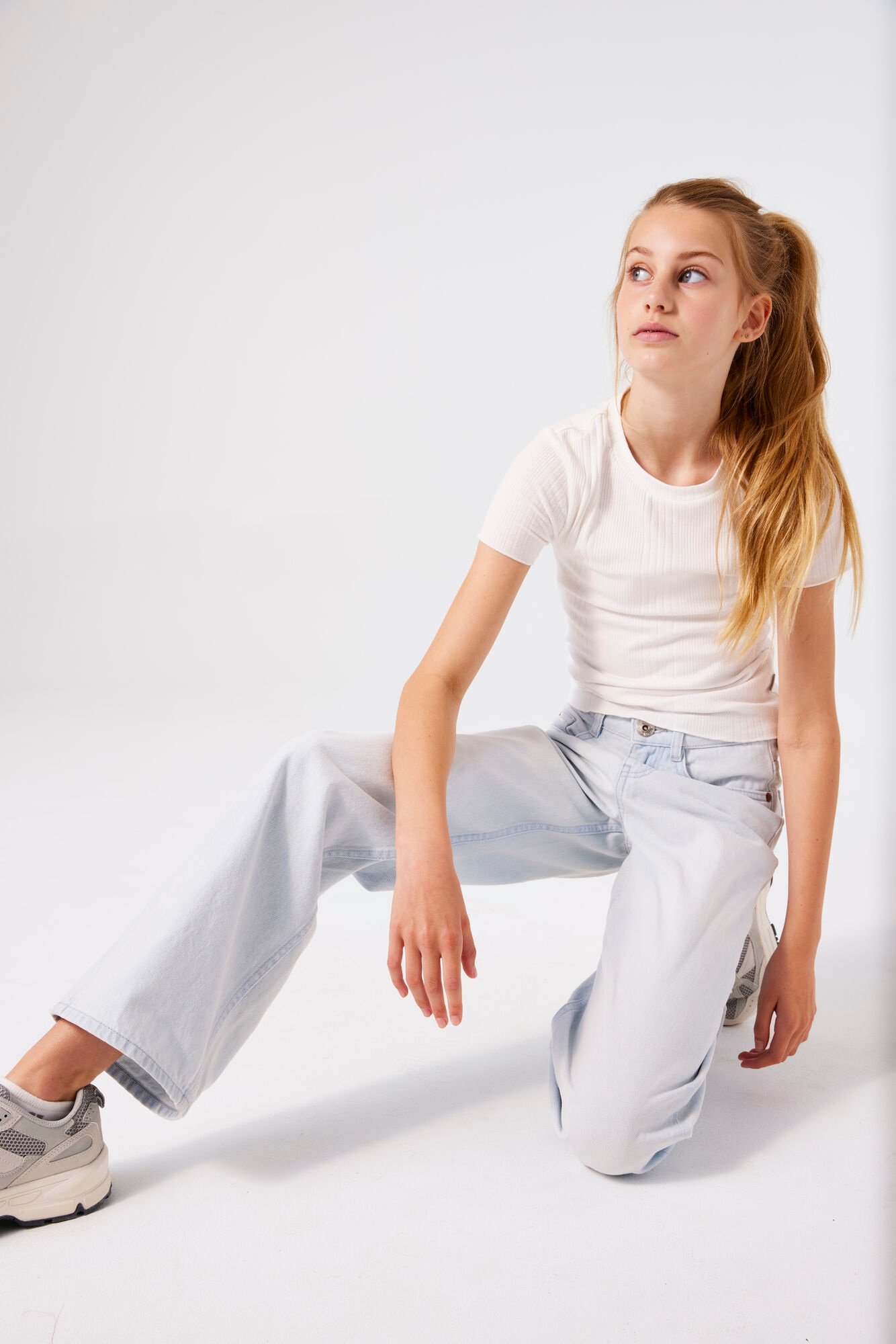 Garcia Straight-Jeans »Ilvy«, for Girls, mit weitem Bein