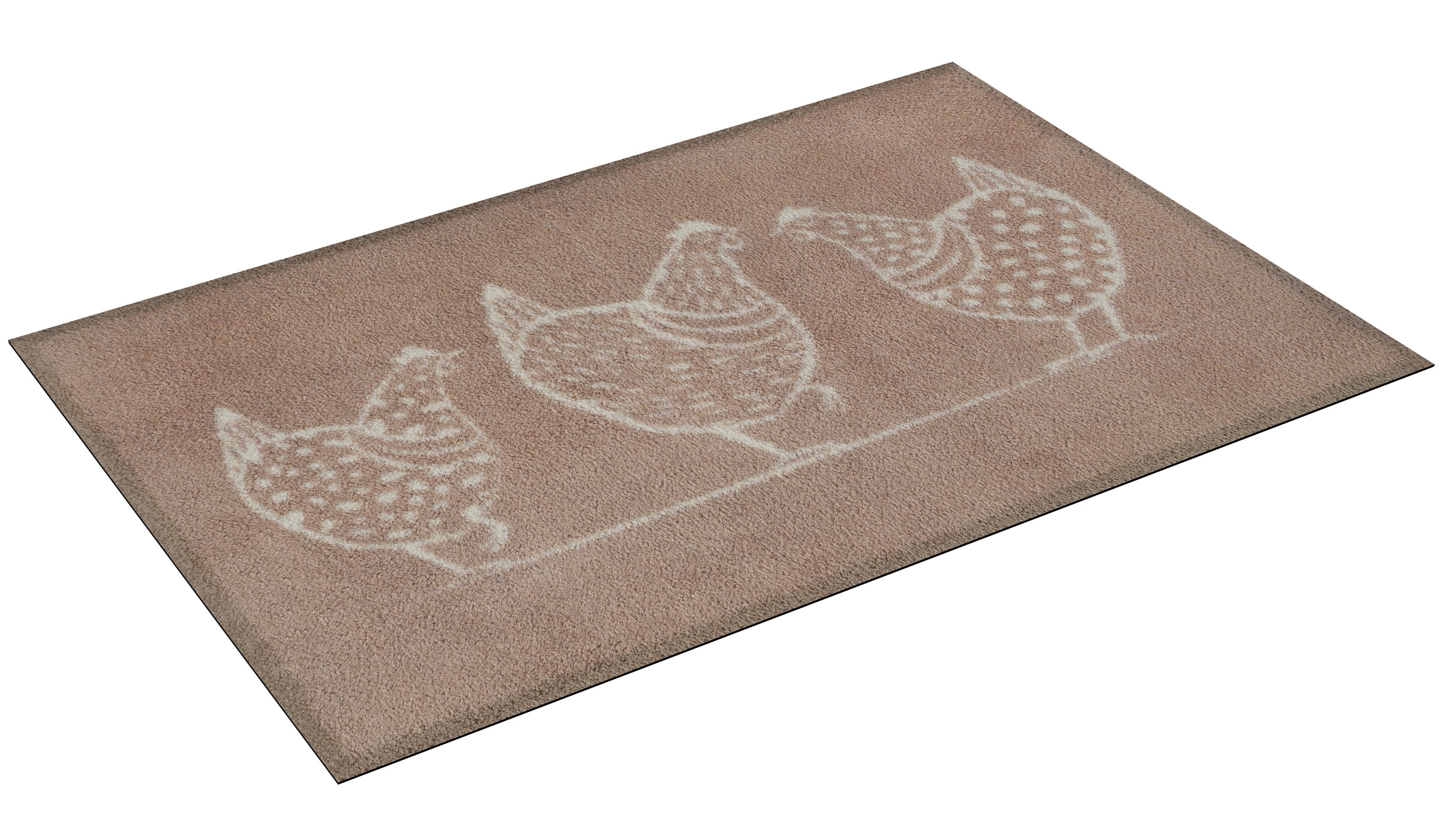 Turtle Mat Fußmatte »Hens«, rechteckig, 9 mm Höhe