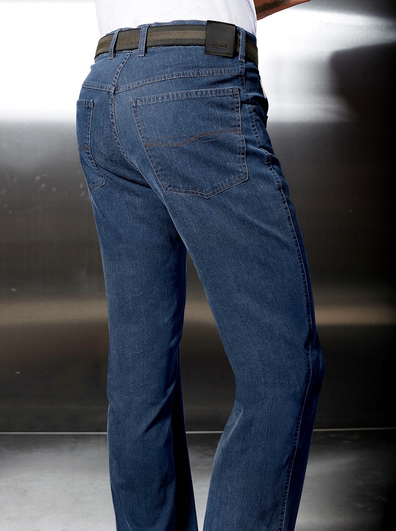 Pioneer Authentic Jeans Herren 5-Pocket-Jeans 1 Stk. tlg. in blau, Größe 52