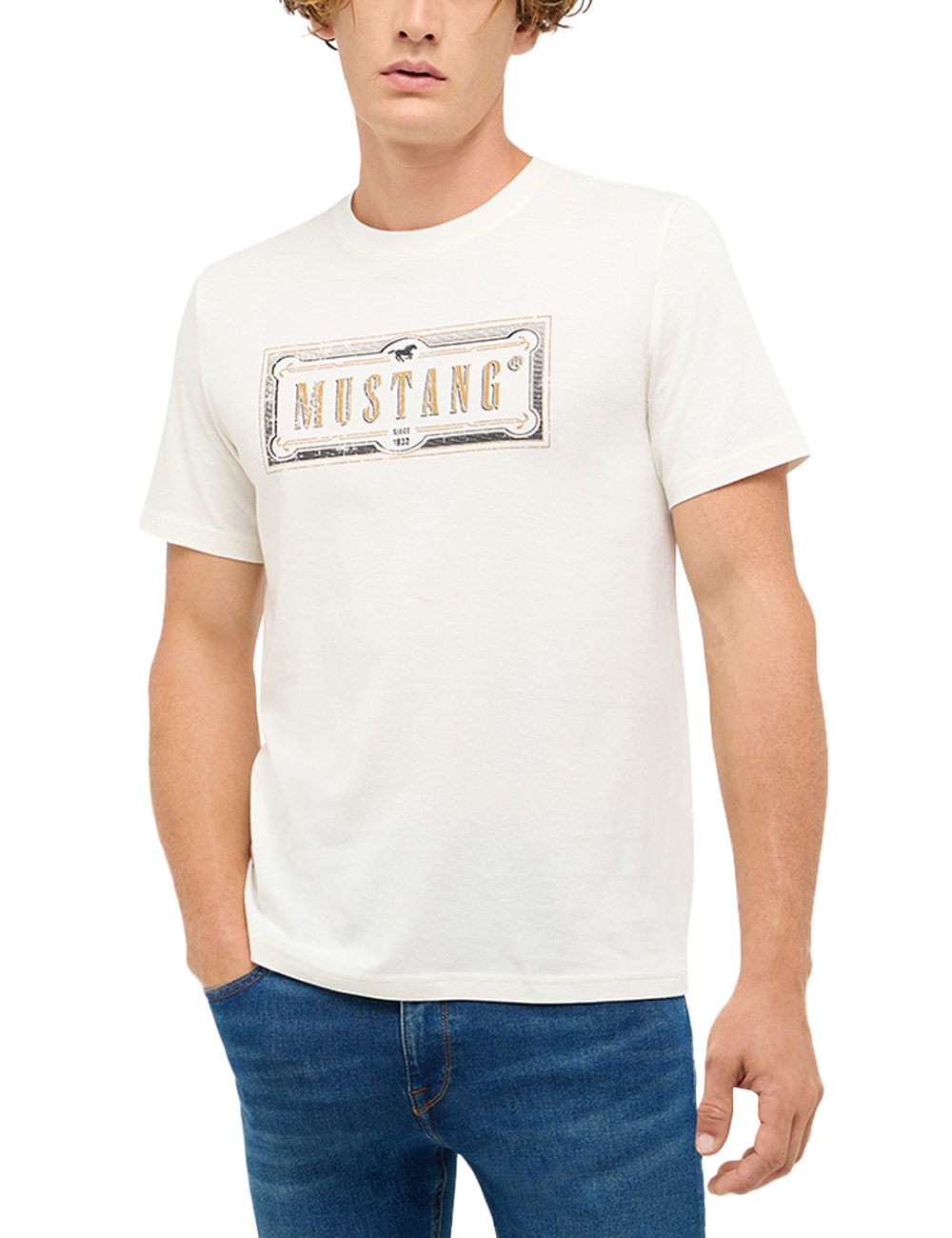 MUSTANG Kurzarmshirt »Herren Style Austin«