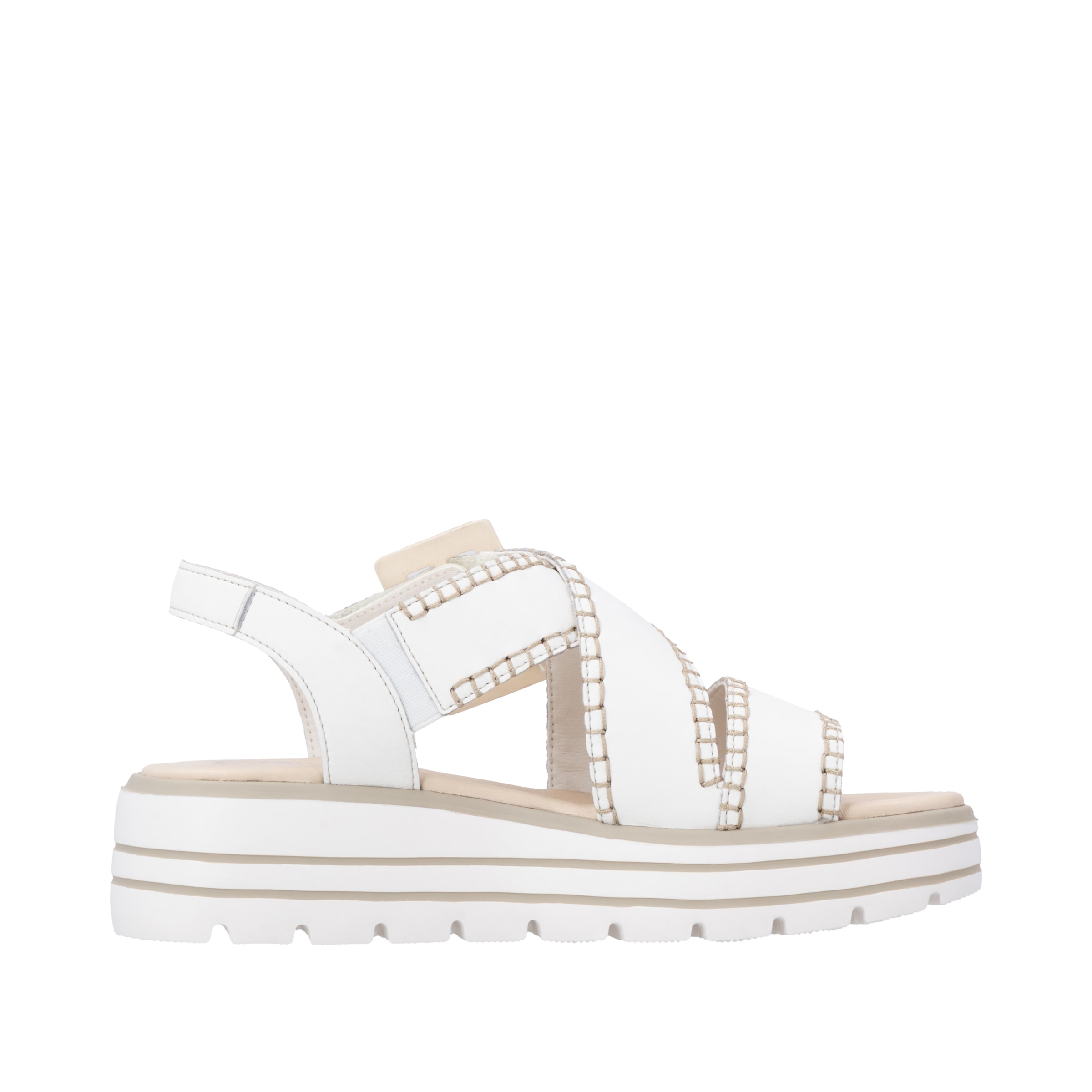 Remonte Plateausandaletten  Sommerschuh, Riemchensandale mit Klettverschluss