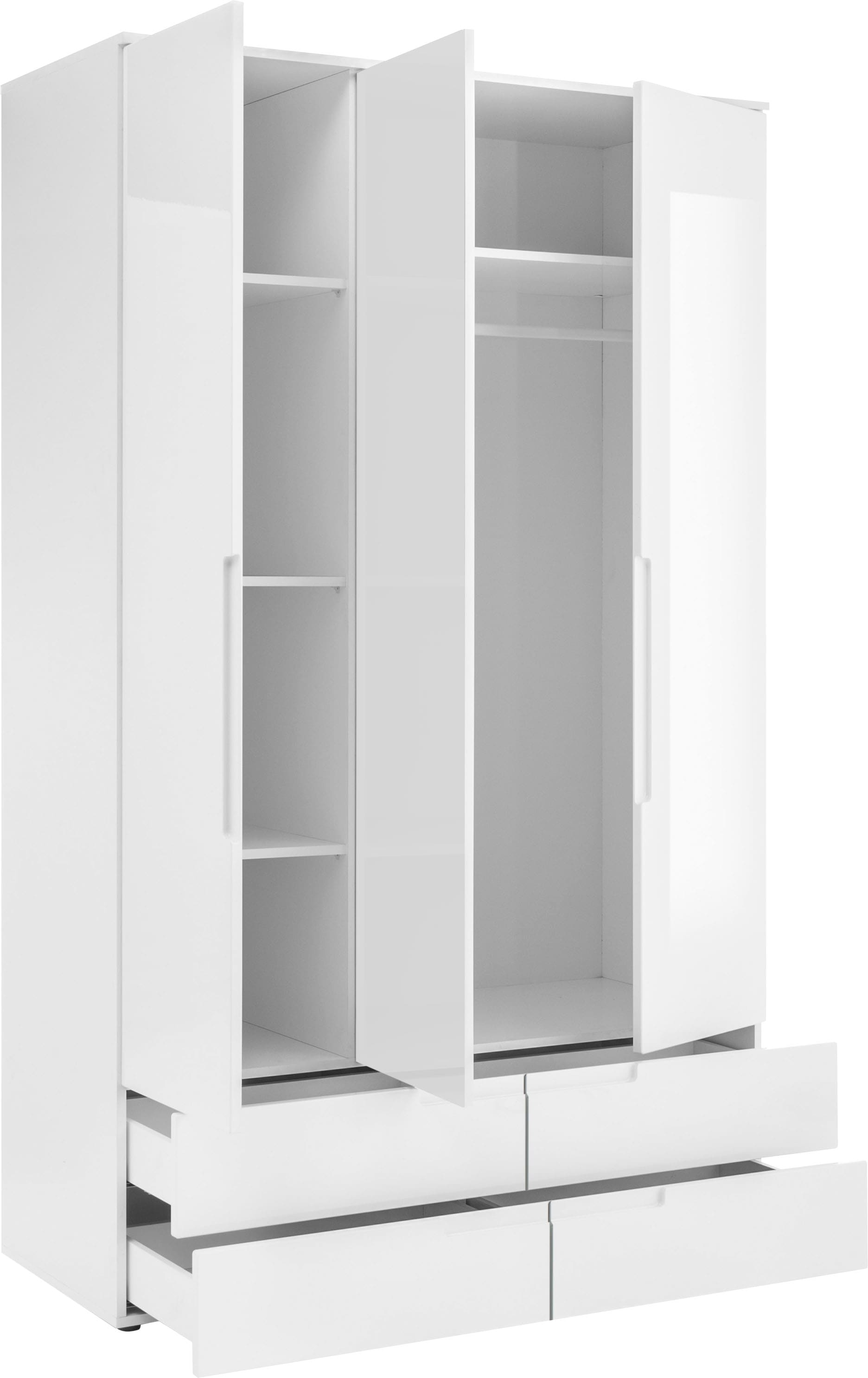 Schlafkontor Drehtürenschrank »Spice«, mit Hochglanzfront