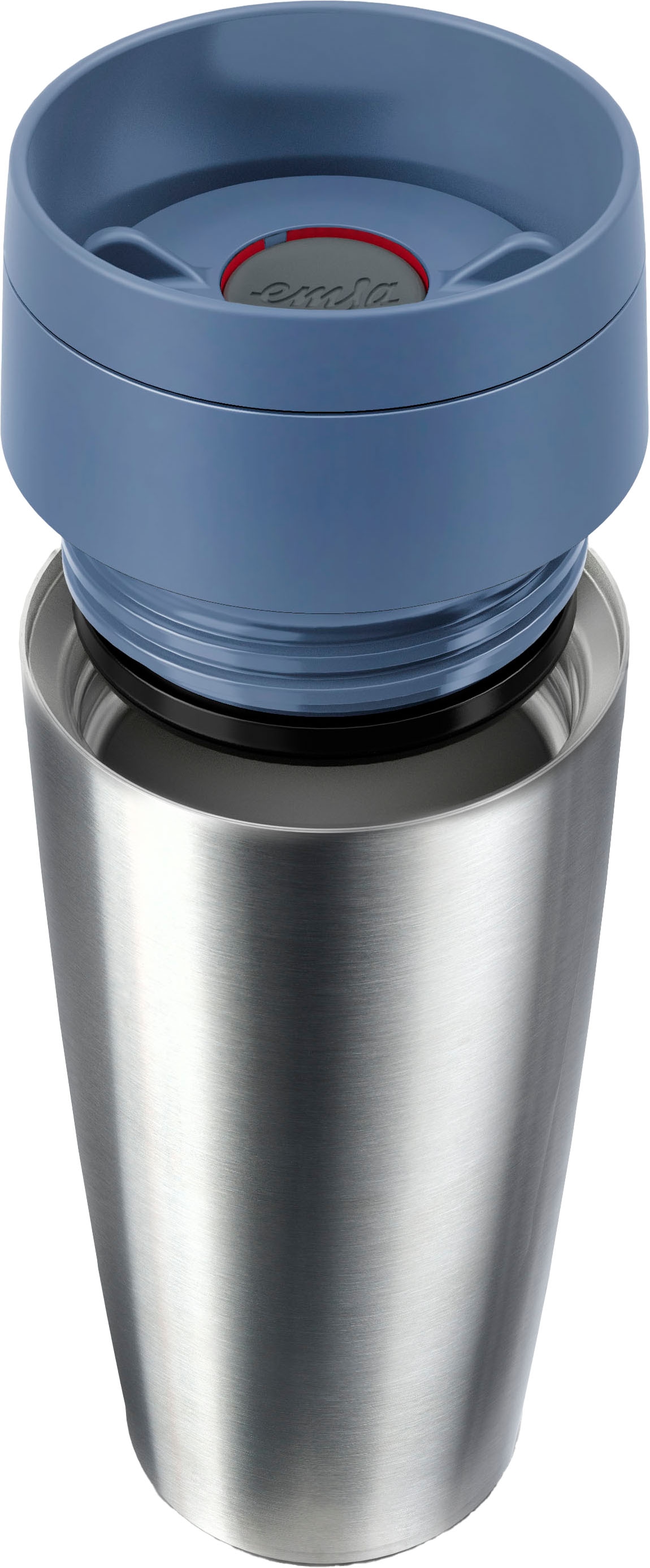 Emsa Thermobecher »Travel Mug Eco«, (1 tlg.), 0,36 Liter, auslaufsicher, 8h kalt, 4h warm, 360° Trinköffnung