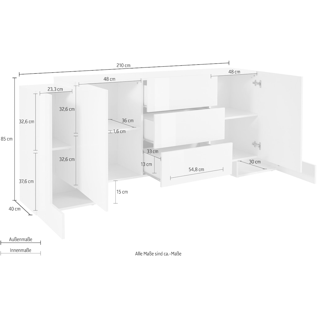 INOSIGN Sideboard »Pillon«