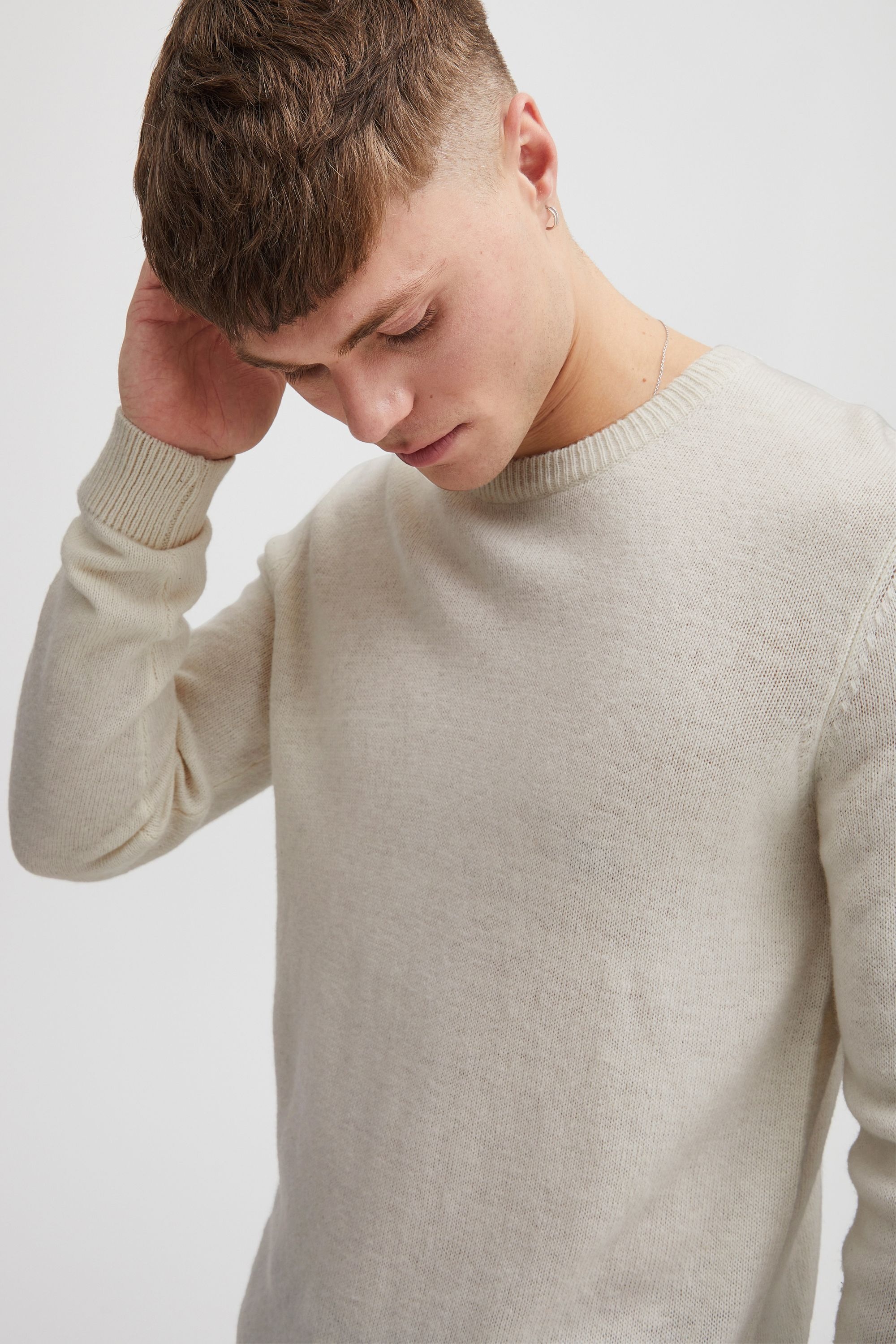 !Solid Strickfleece-Pullover »Strickpullover Sddyllon«