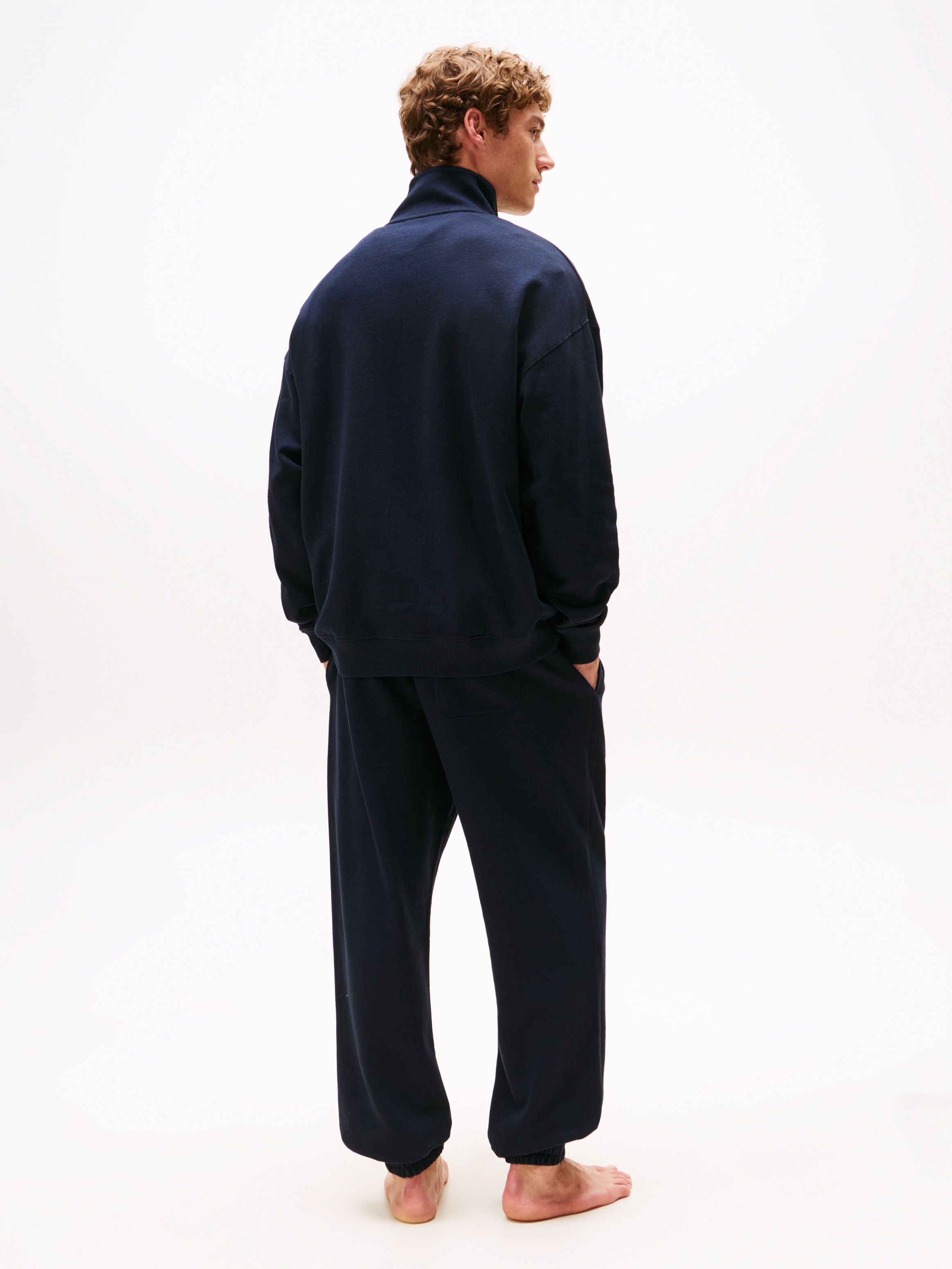 Tommy Hilfiger Underwear Sweatshirt »HALF ZIP«, Troyer, Baumwollmix