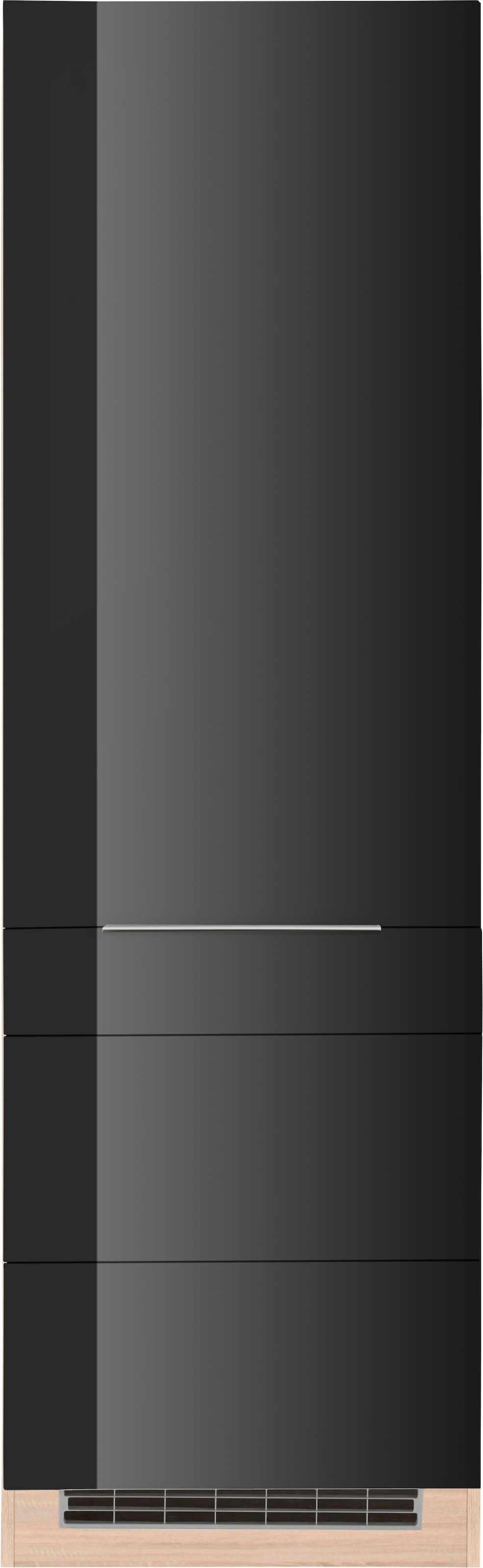 KOCHSTATION Kühlumbauschrank »KS-Brindisi« 60 cm breit, 200 cm hoch, hochwertige MDF Fronten