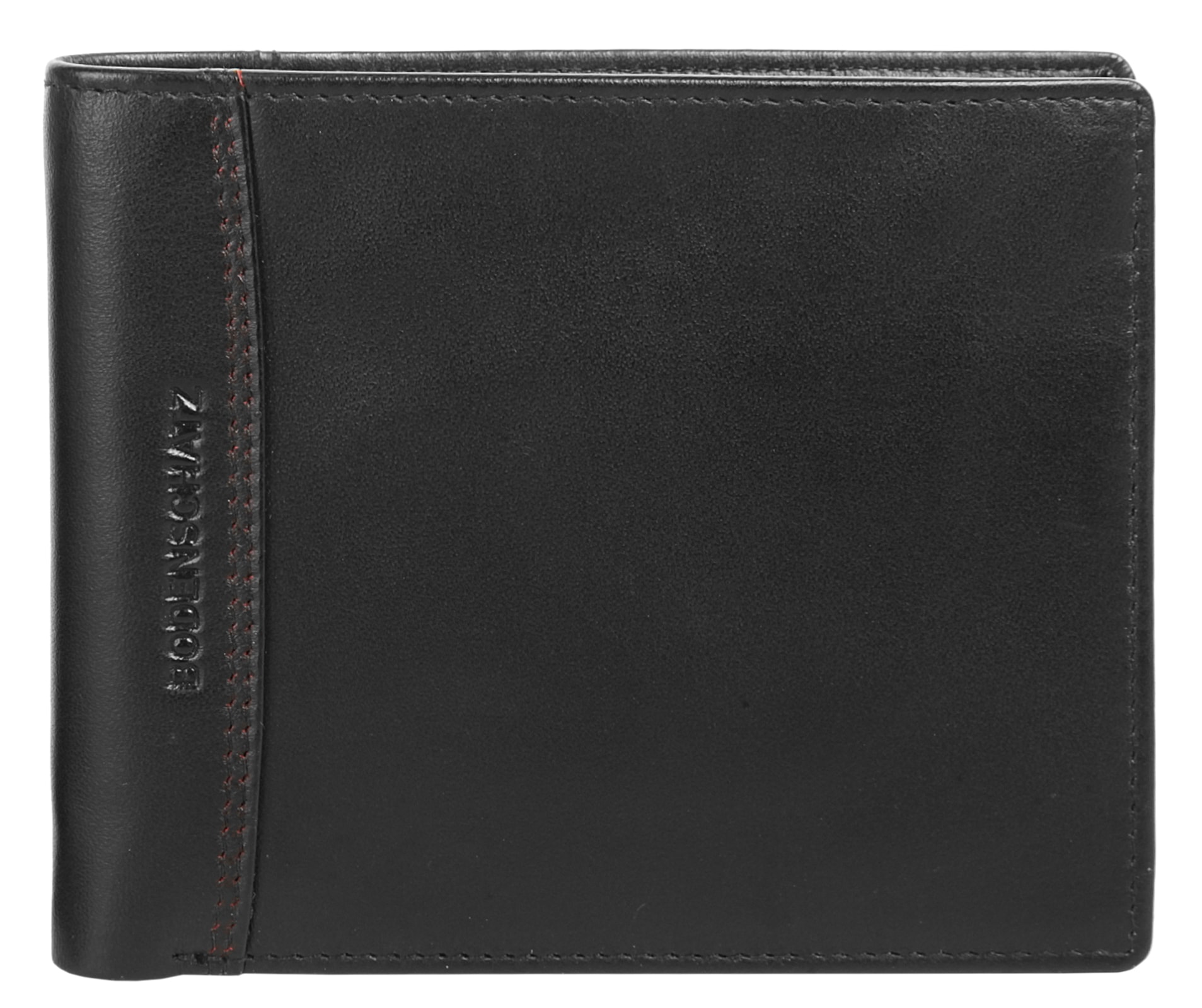 Bodenschatz Herren Geldbörse »PRINESS« echt Leder in schwarz