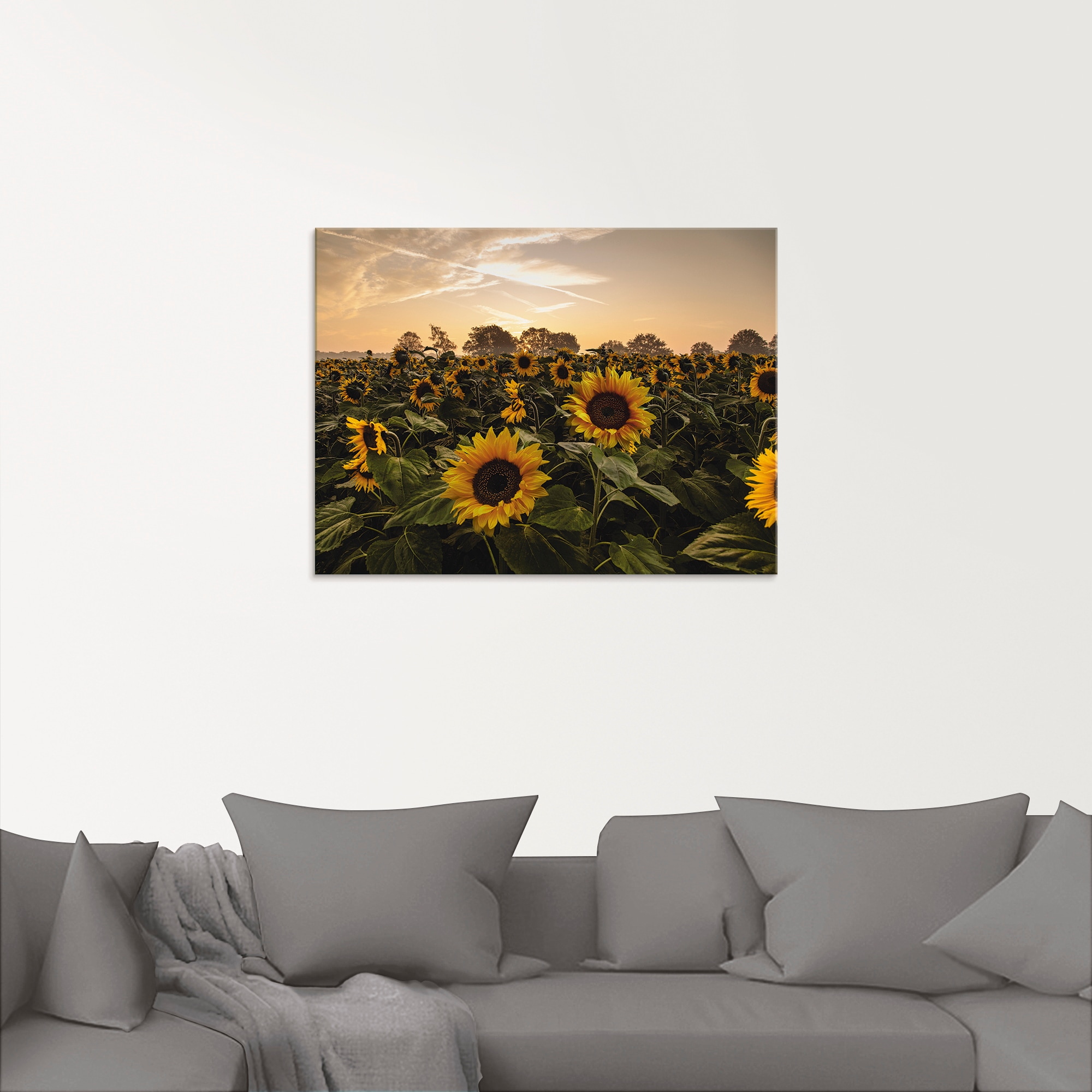 Artland Glasbild »Lasst Blumen sprechen...«, Blumen, (1 St.), in verschiedenen Größen
