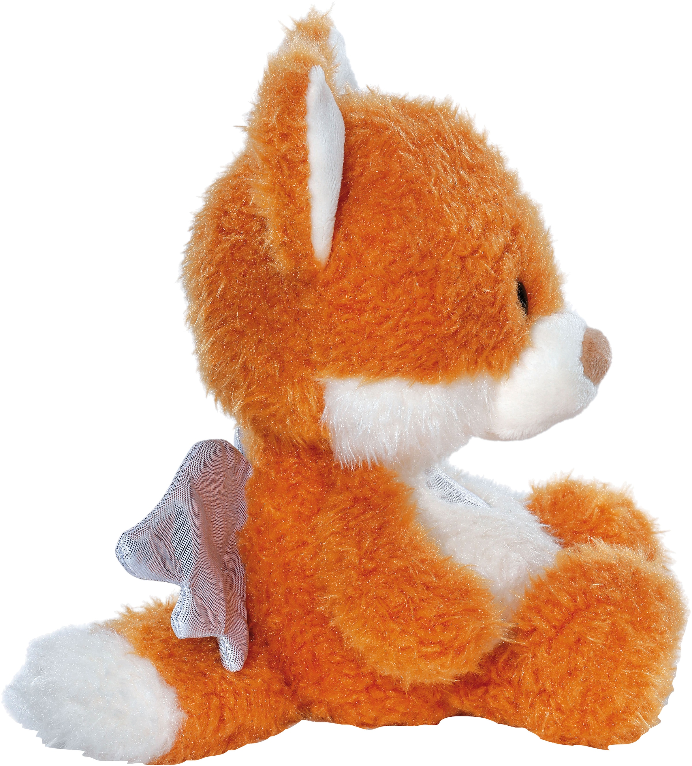 Nici Kuscheltier »Dein Schutzengel, Fuchs La La Foxie 28 cm« mit silbernen Flügeln & Herz auf der Brust in Geschenkbox