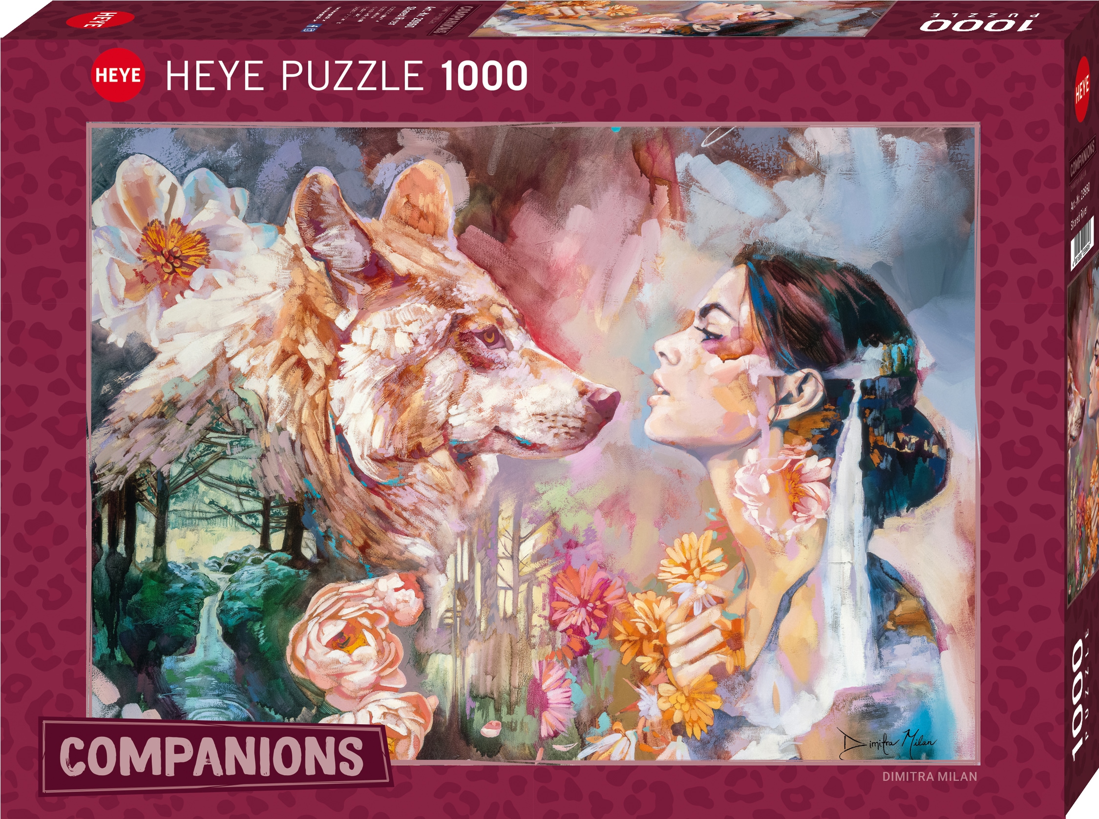 HEYE Puzzle »Shared River / Companions«, Made in Germany