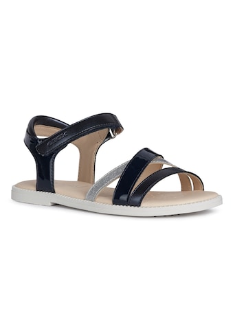 Riemchensandale »J SANDAL KARLY GIRL«, Sommerschuh, Sandalette, Klettschuh, mit...