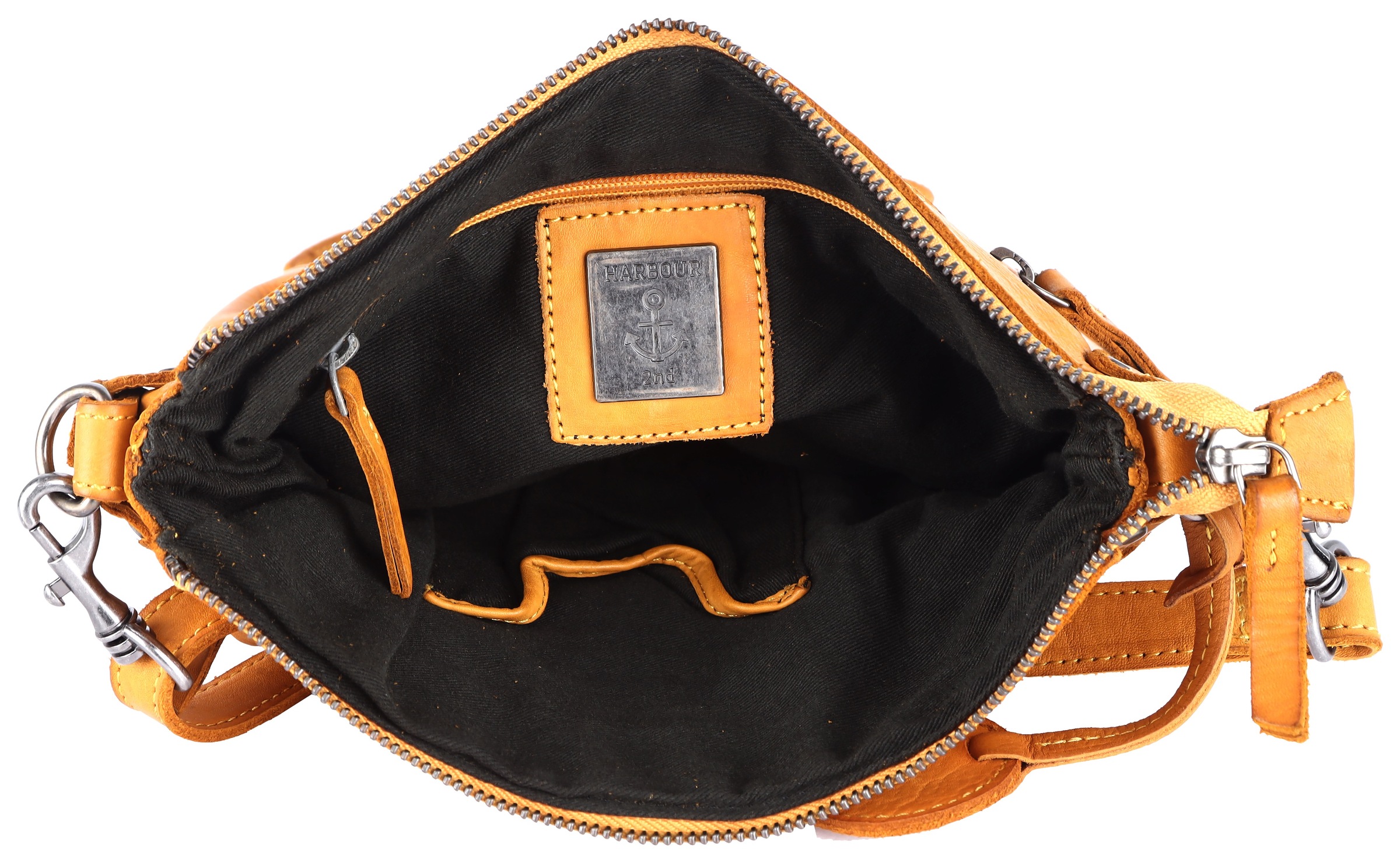 HARBOUR 2nd Handtasche »Isalie2«, Umhängetasche Tasche Damen mit Anker Anhänger