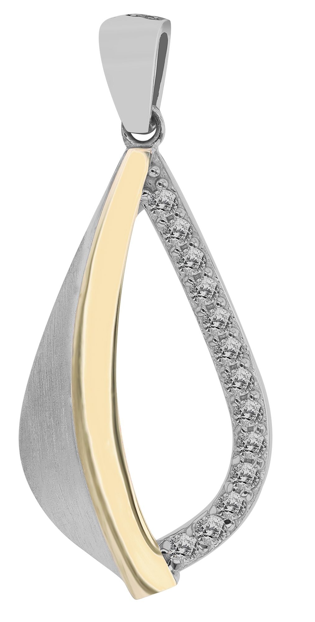 Adelia´s Kettenanhänger »Damen Anhänger aus 925 Silber mit Zirkonia«