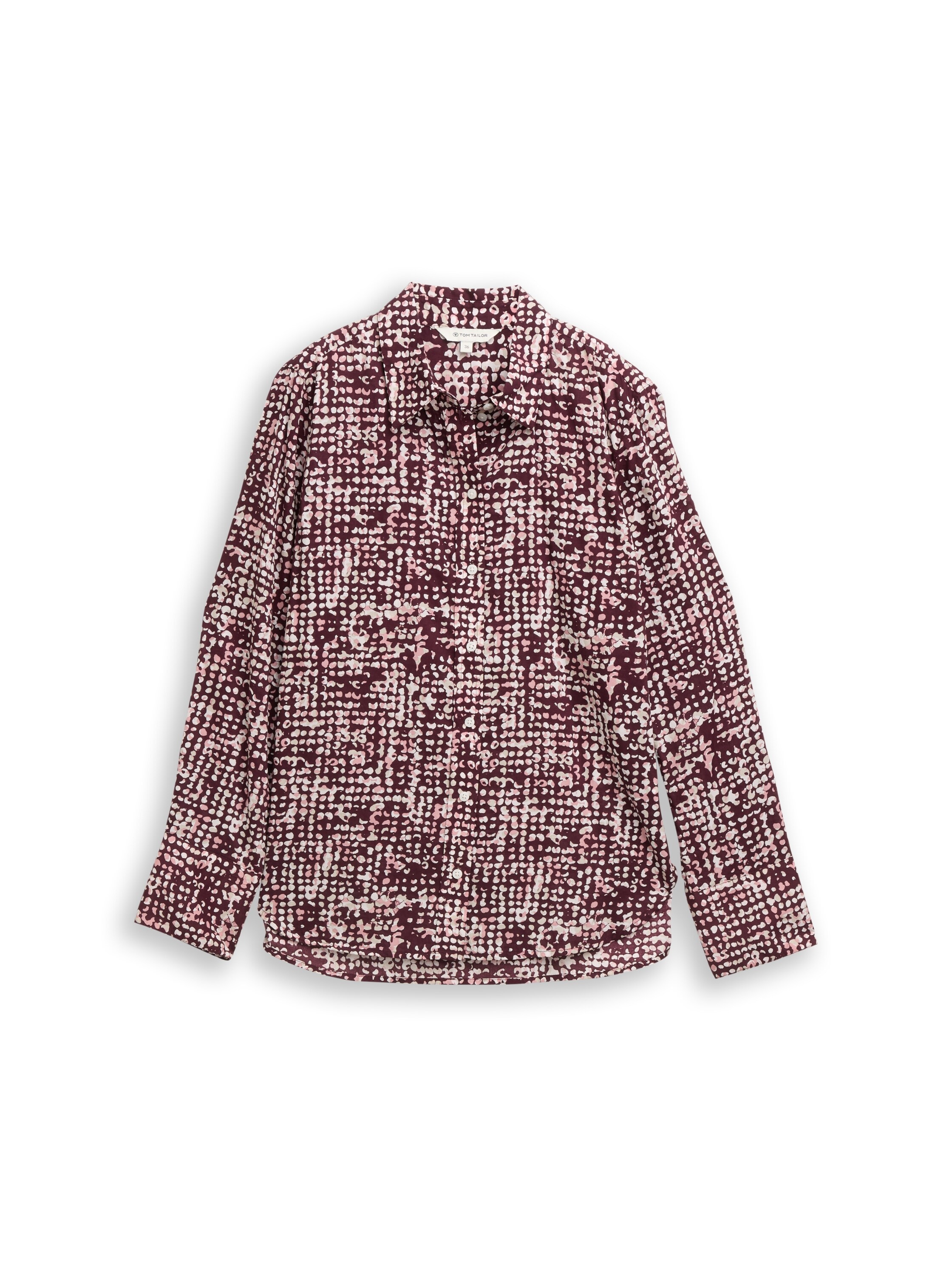TOM TAILOR Hemdbluse , mit Muster
