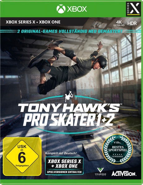 Activision Spielesoftware »Tony Hawk's Pro Skater 1 + 2«, Xbox Series X