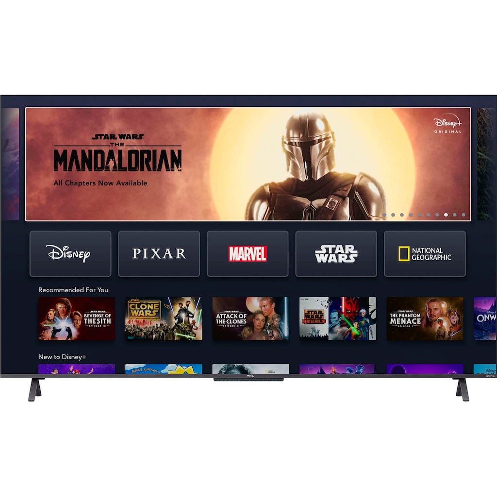 TCL QLED-Fernseher »55C722X1«, 139 cm/55 Zoll, 4K Ultra HD, Smart-TV-Android TV