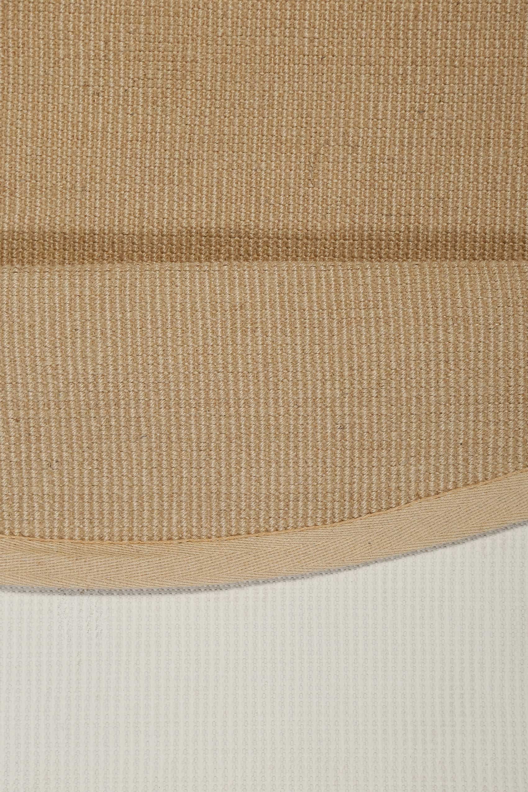 Wecon home Teppich »Hugo one« rund 5 mm Höhe Naturfaser, Jute, Sisal-Optik, modern, pflegeleicht, Wohnzimmer