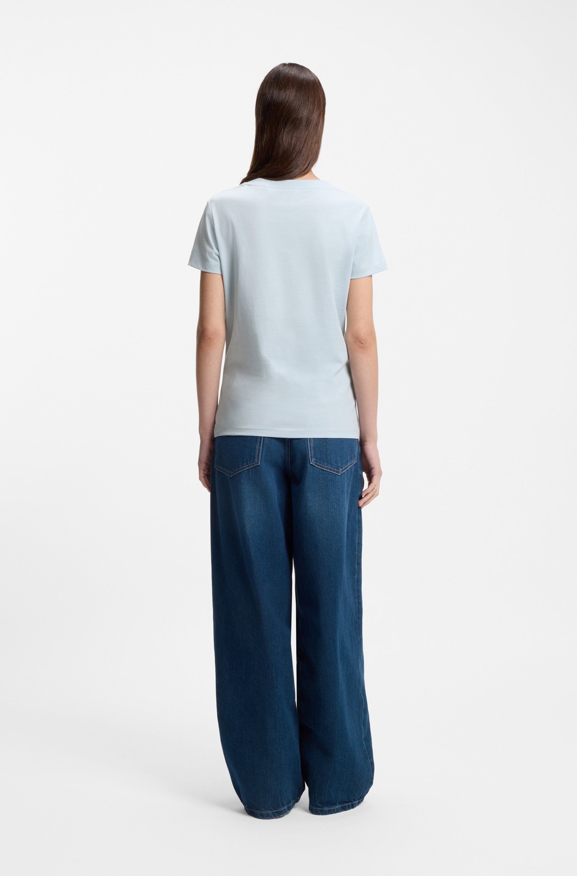 BOSS ORANGE T-Shirt »Esogo Premium Damenmode« mit Logo