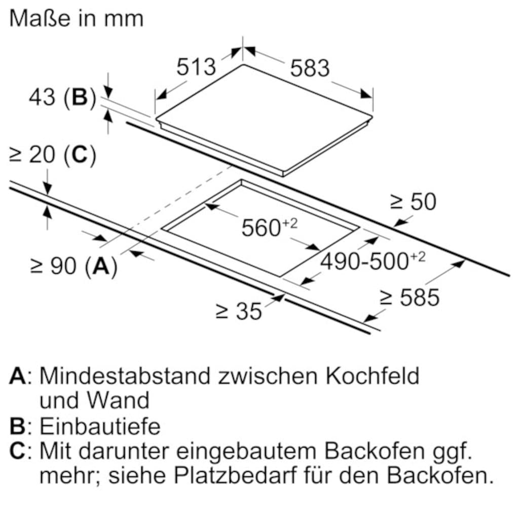 SIEMENS Elektro-Herd-Set »EQ110KA1EE«, HE010FBR1