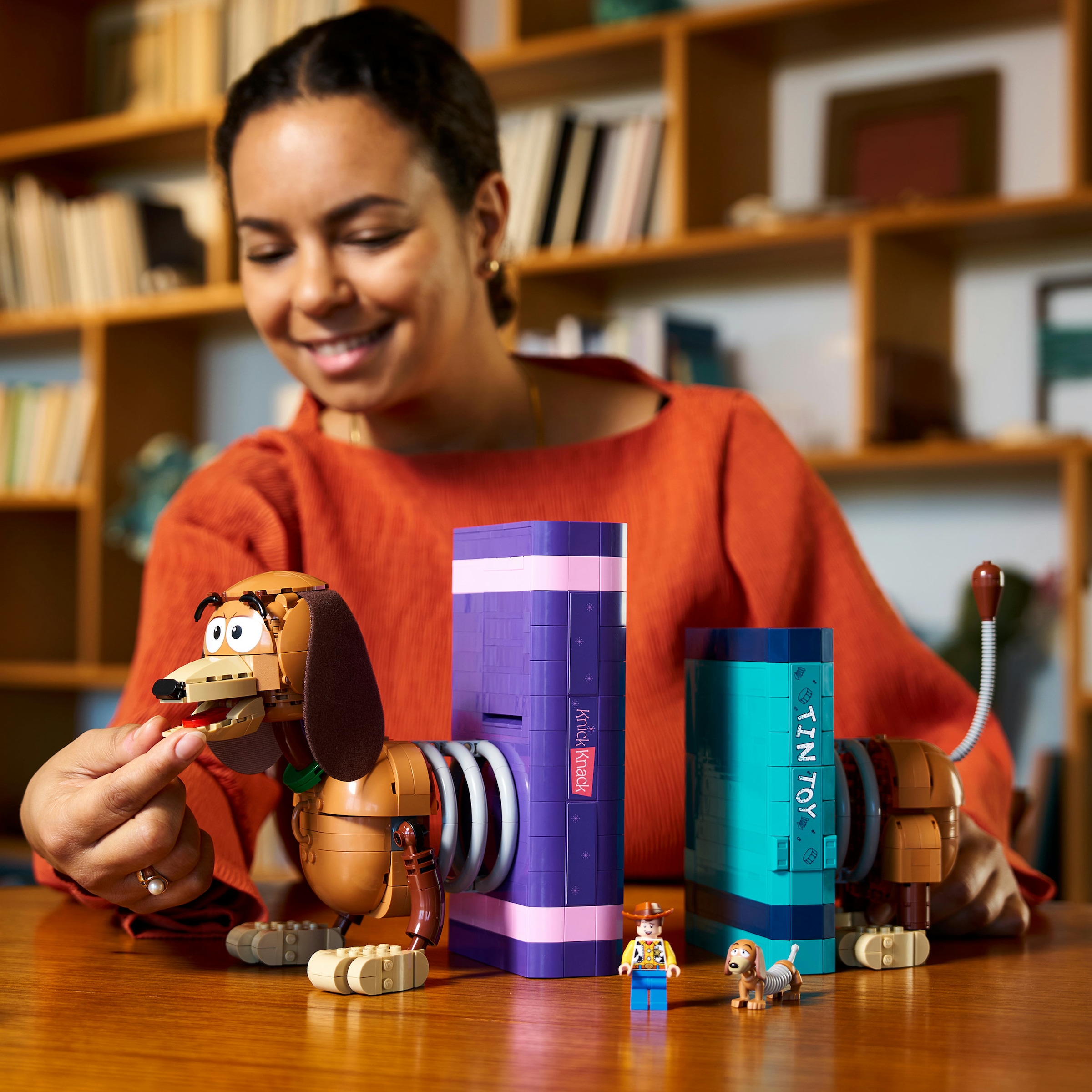 LEGO® Konstruktionsspielsteine »Toy Story: Slinky-Buchstützen (43301), LEGO Disney Pixar«