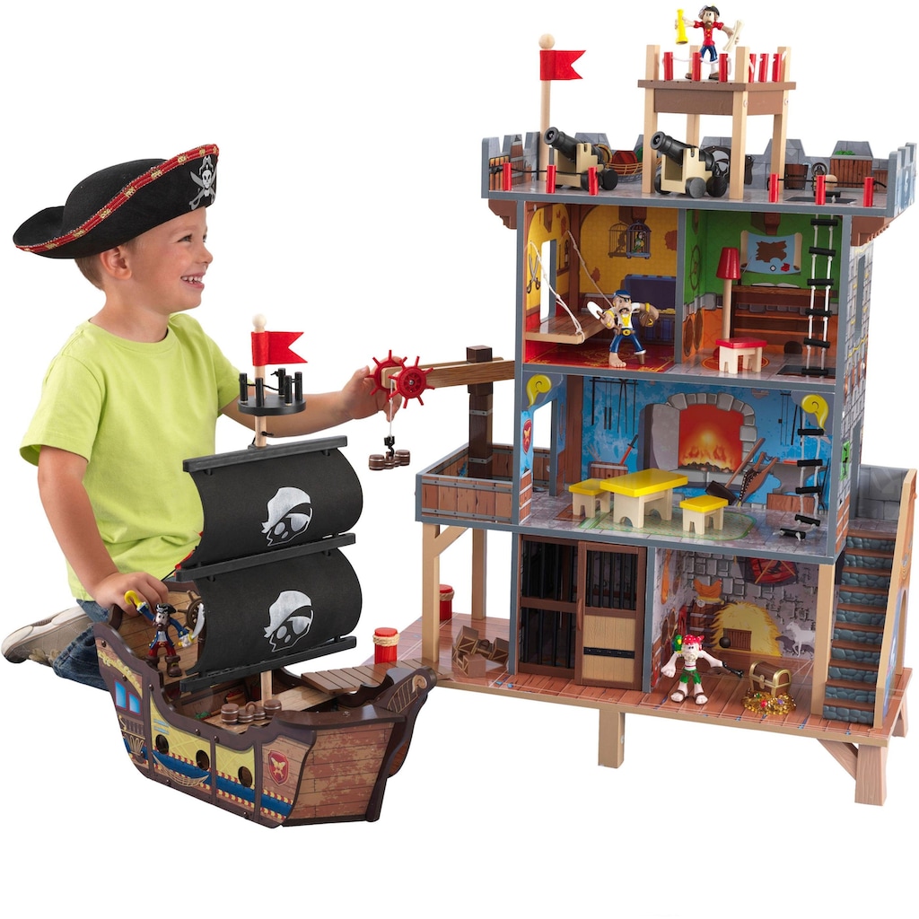 KidKraft® Puppenhaus »Pirate's Cove Spielset«, inklusive Möbel