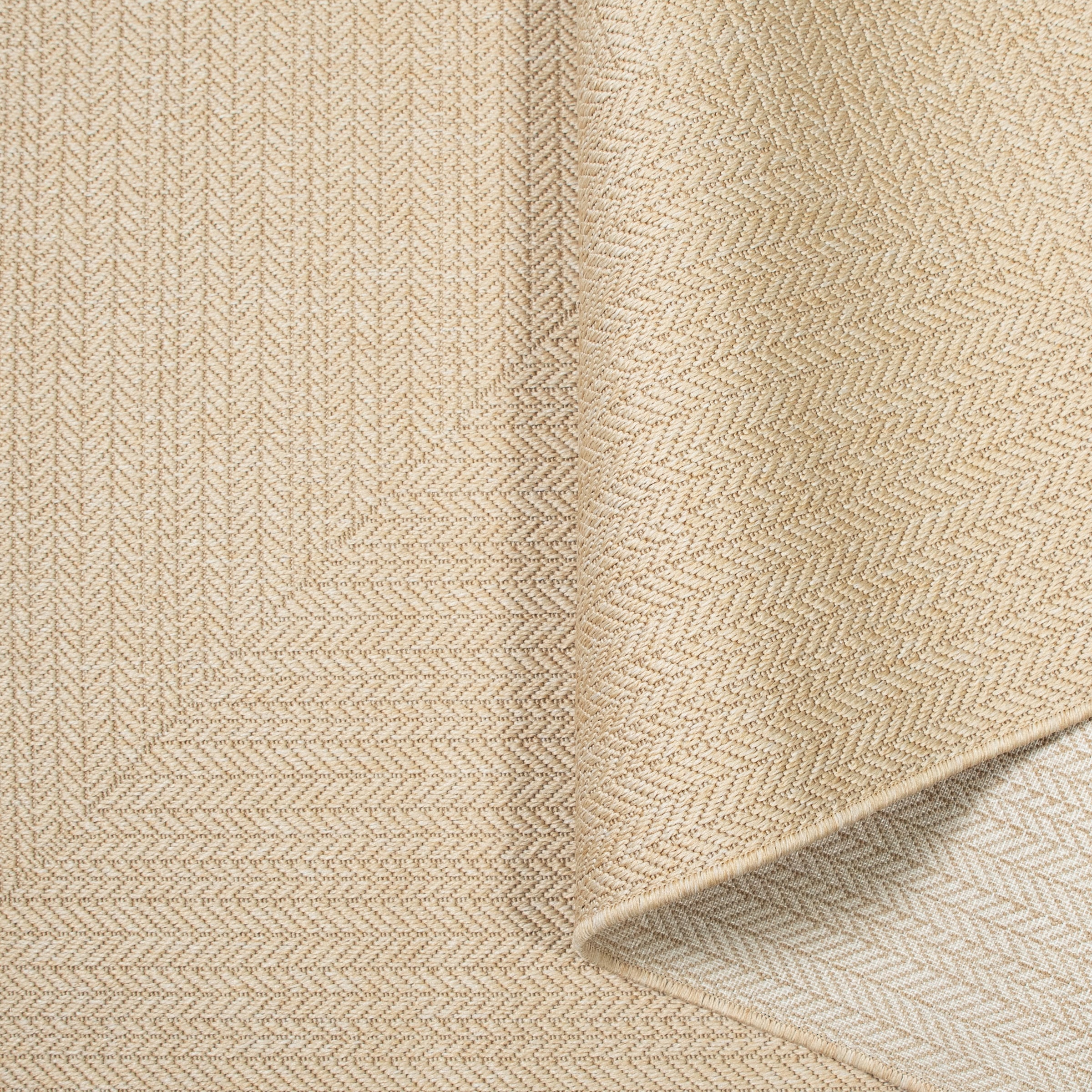 OTTO home Teppich »Aliv«, rechteckig, 3 mm Höhe, In-und Outdoorgeeignet, Sisal-Look robust, leicht zu reinigen
