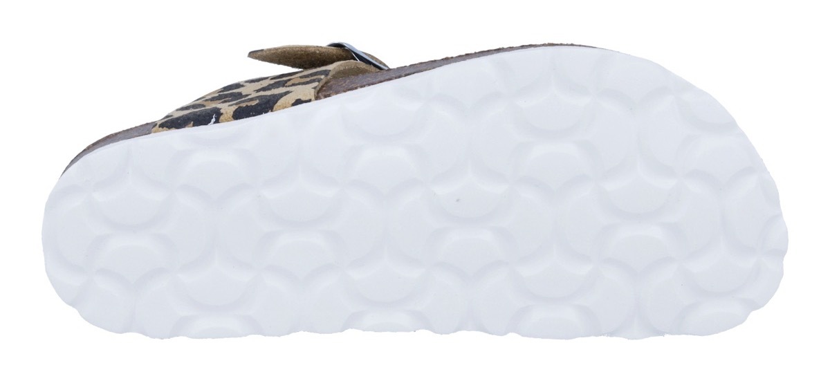 Richter Zehentrenner »Bio«  Sandale im Animal-Look, Größenschablone zum Download, mit WMS