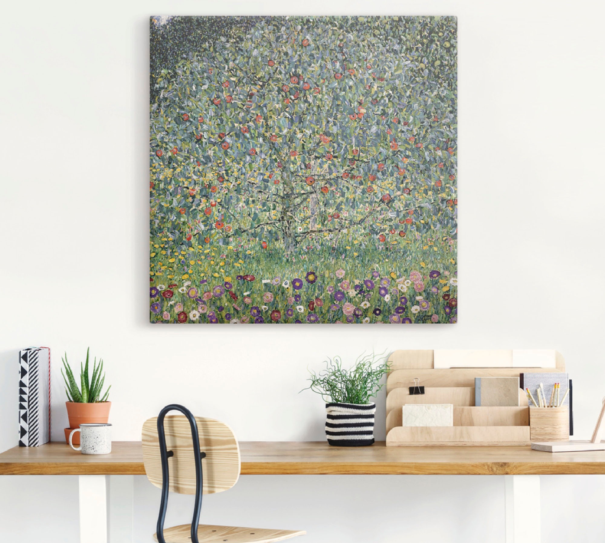 Artland Wandbild »Apfelbaum I. 1912«, Bäume, (1 St.), als Alubild, Outdoorbild, Leinwandbild, Poster, Wandaufkleber