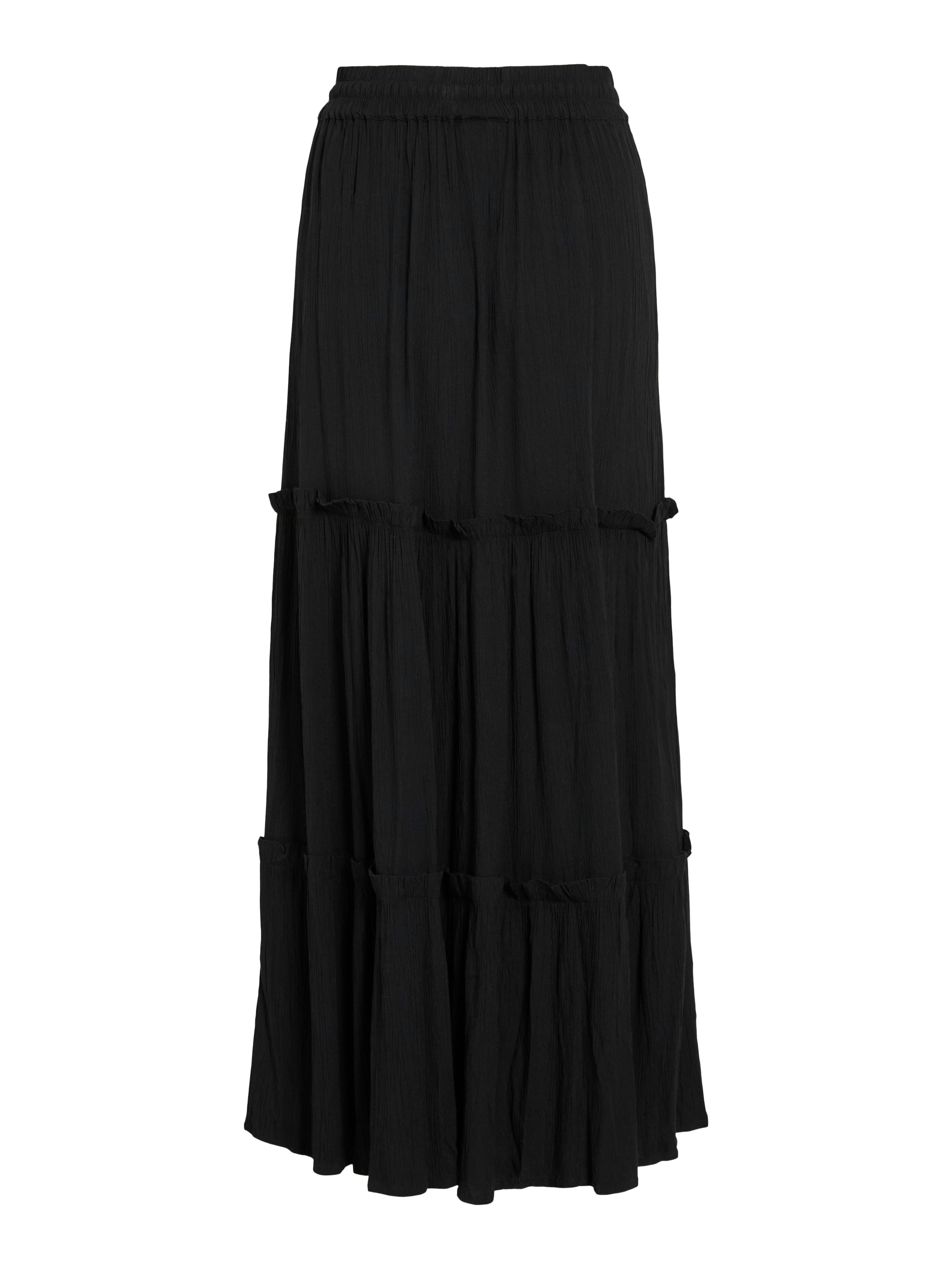 Vila Maxirock »VIMESA HW MAXI SKIRT - NOOS« mit Rüschen